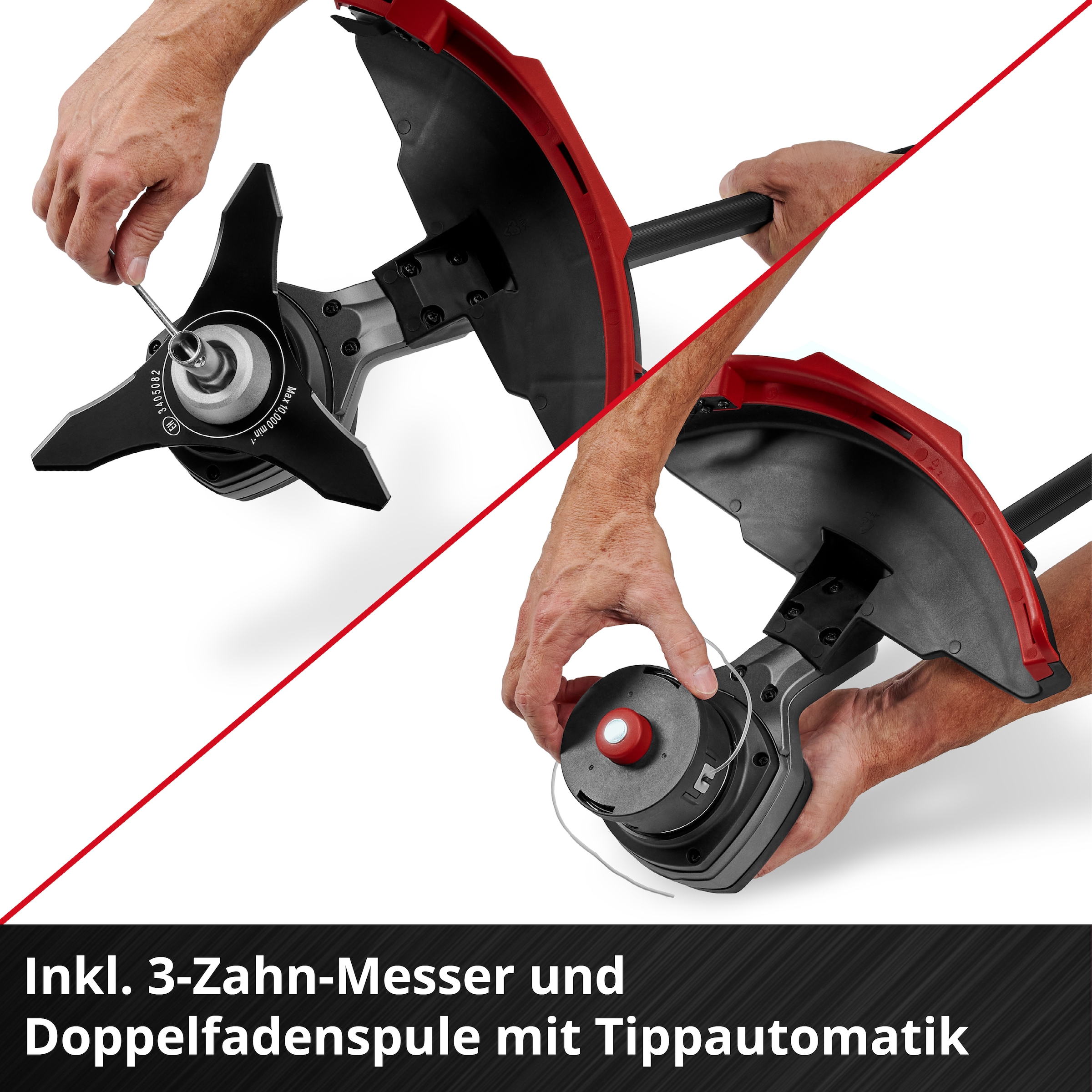 Einhell Akku-Motorsense »GP-BC 36/430 Li BL-Solo«, ohne Akku und Ladegerät