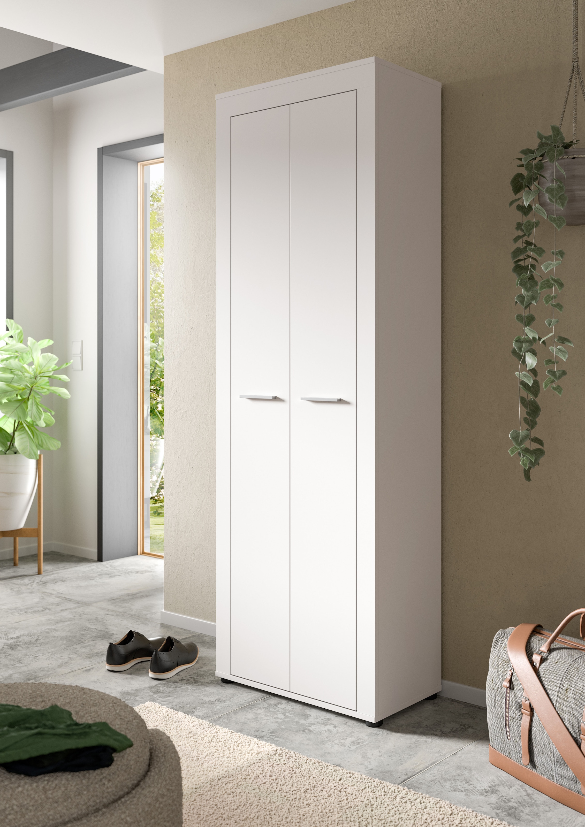 INOSIGN Garderobenschrank »Aosta«, (1 St.), Garderobenschrank, Höhe 191 cm, Garderobe, Flur, Schrank