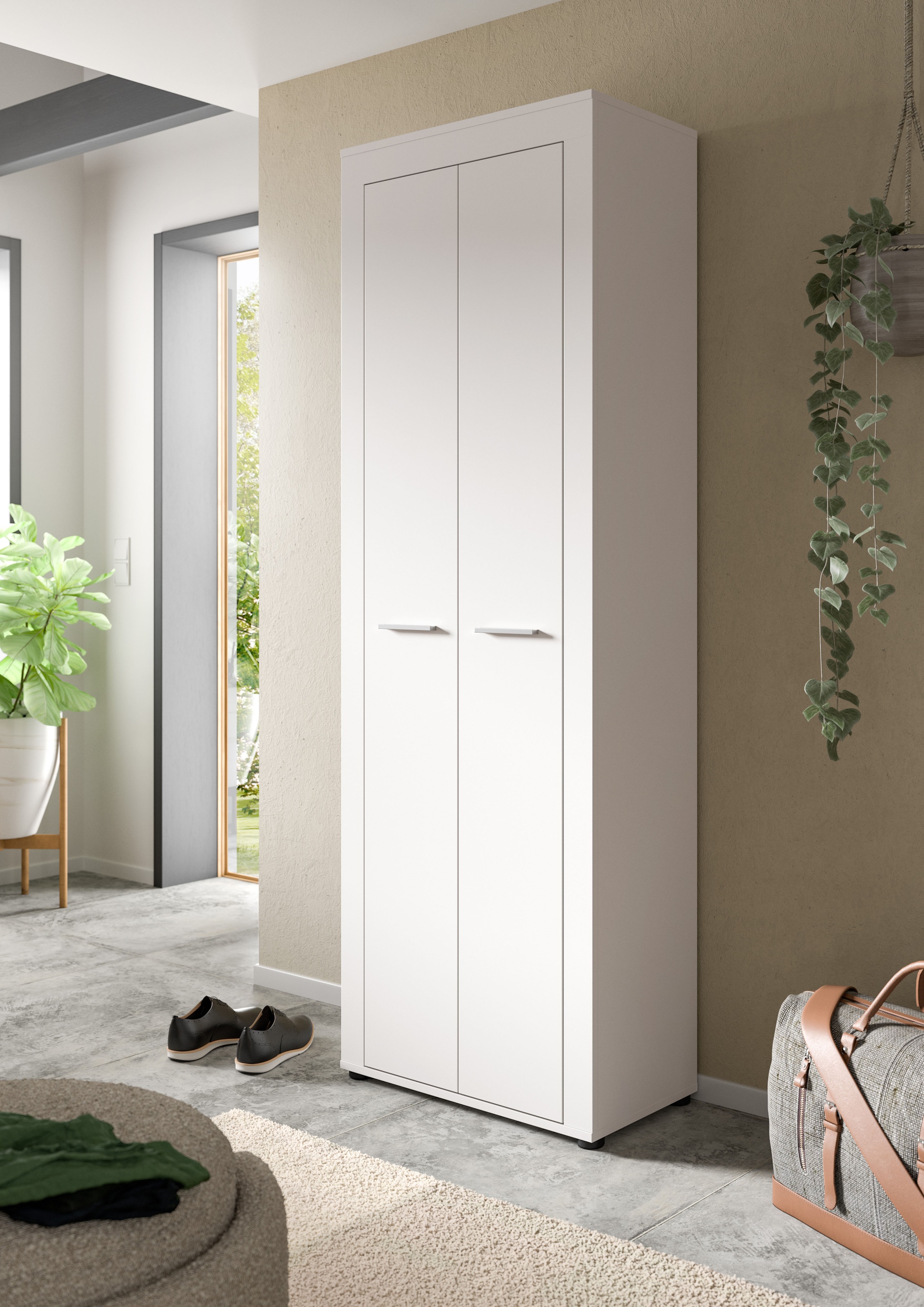 INOSIGN Garderobenschrank "Aosta", (1 St.), Garderobenschrank, Höhe 191 cm, günstig online kaufen