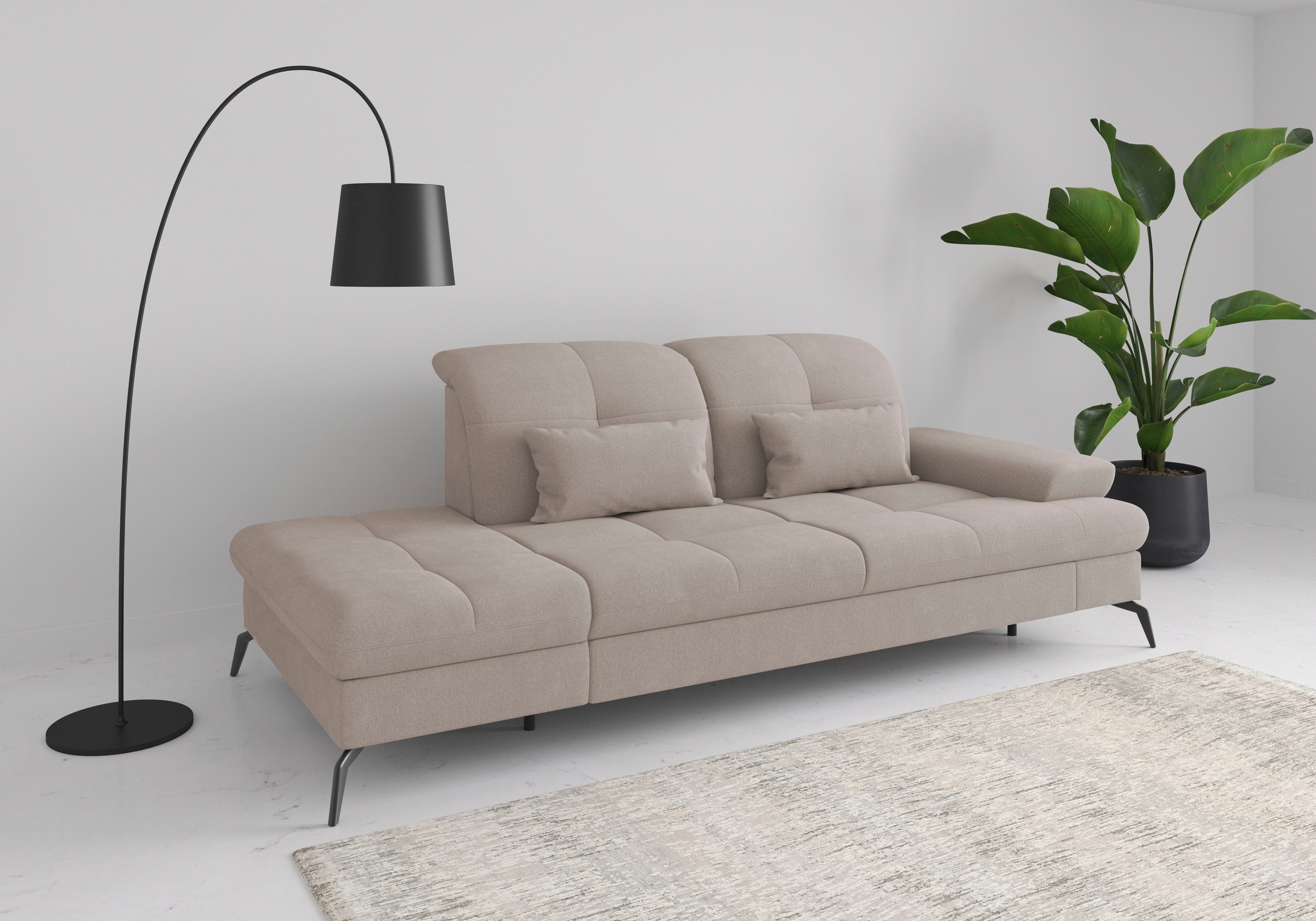 sit&more Recamiere "Amica, inkl. Sitztiefenverstellung und Armteilverstellu günstig online kaufen