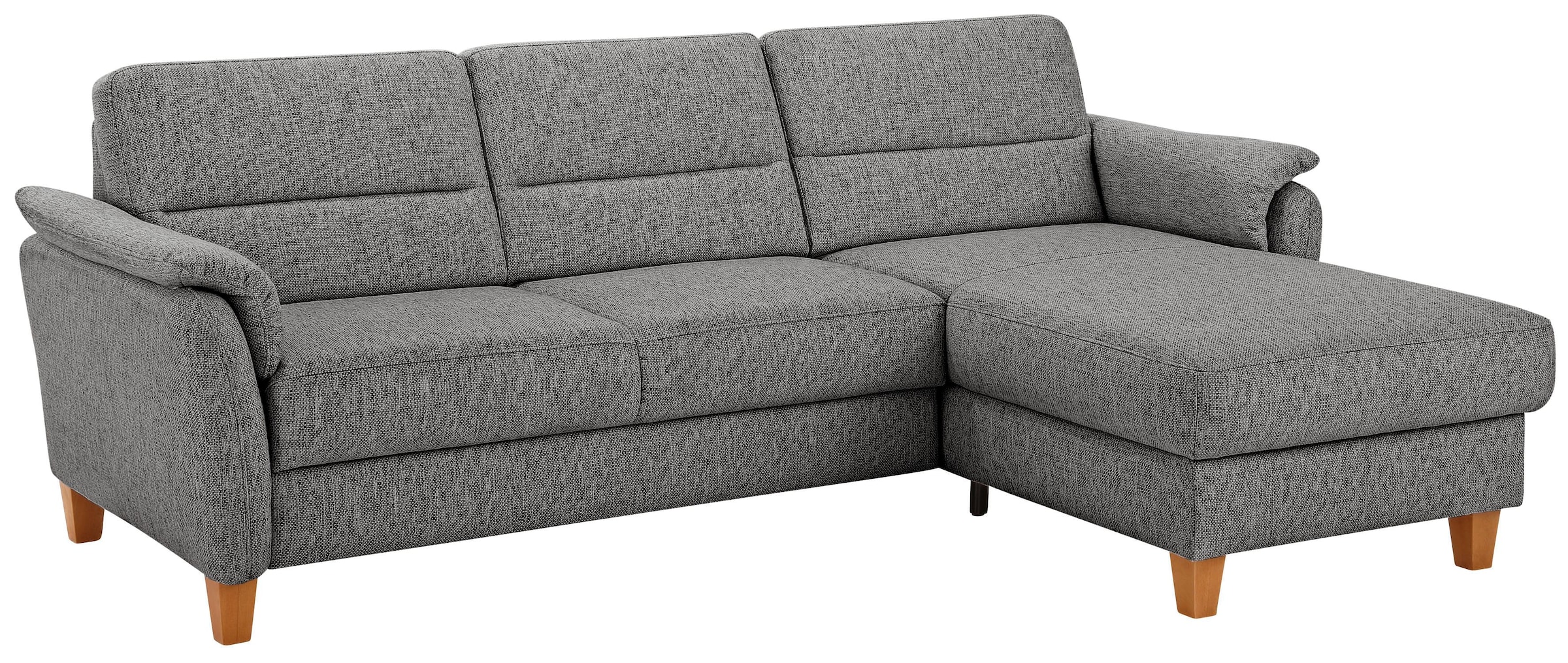 Home affaire Ecksofa "Palmera L-Form, B: 244 cm" optional Bettfunktion & Be günstig online kaufen