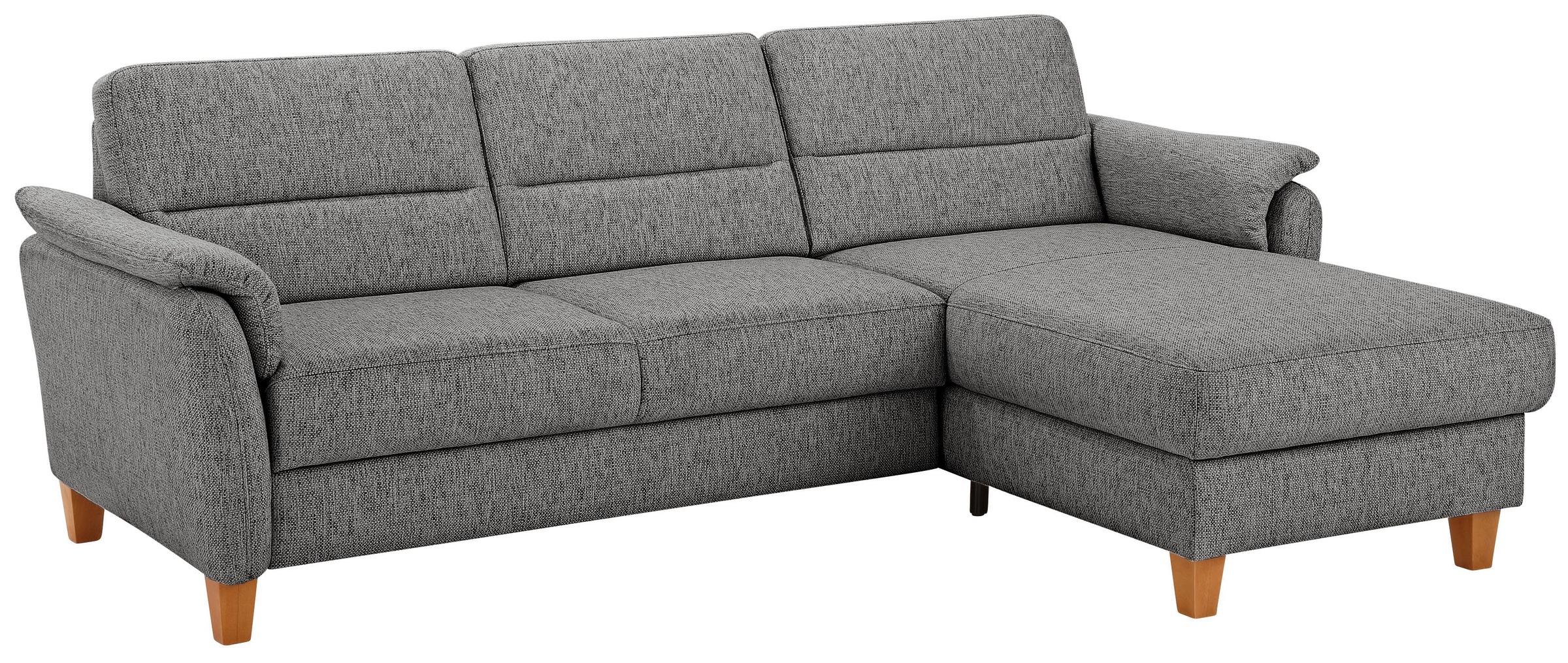 Home affaire Ecksofa "Palmera L-Form, B: 244 cm - OTTO. Verlässliche Qualität." optional Schlaffunktion & Bettkasten, Federkern