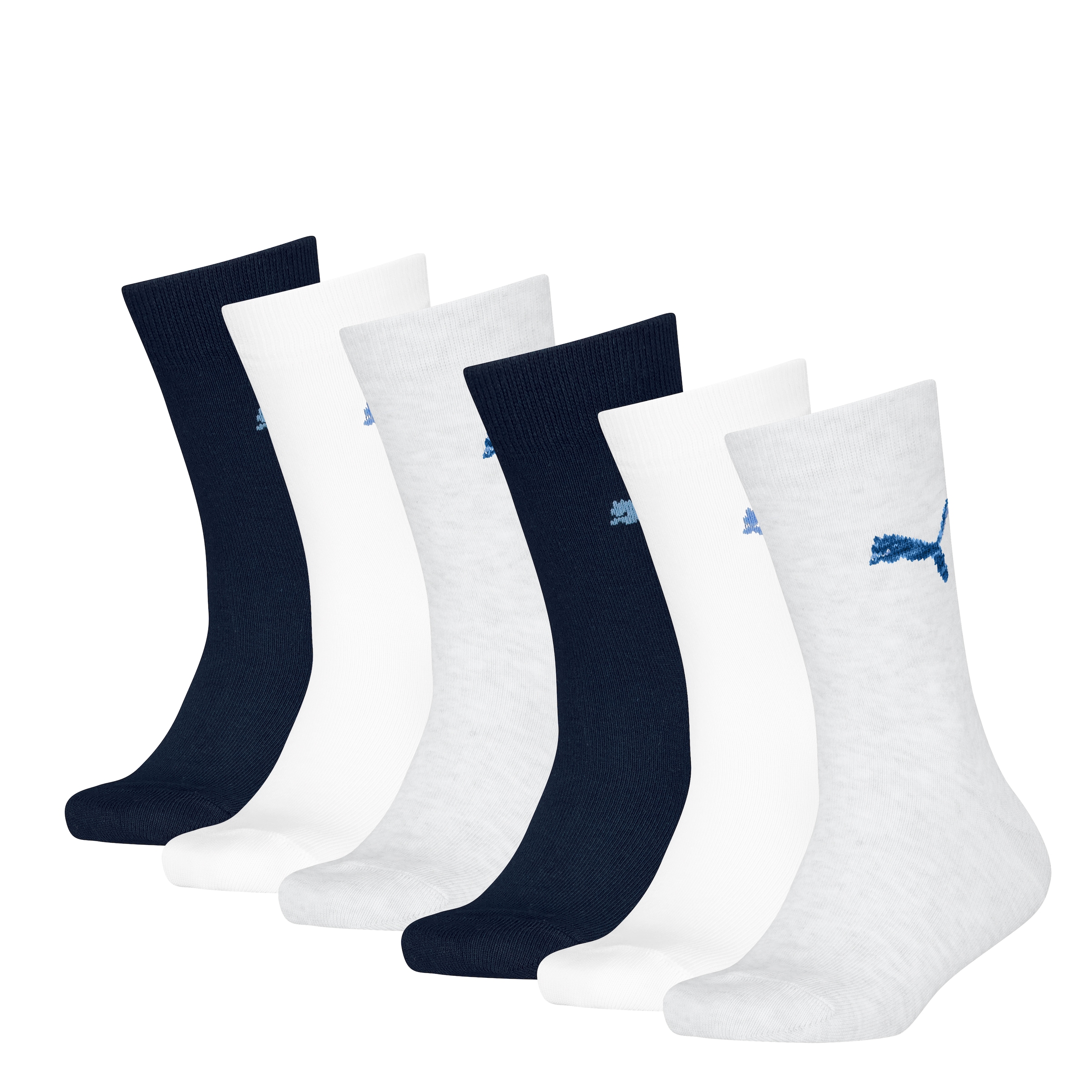 PUMA Socken "PUMA KIDS EASY RIDER 6P ECOM" 6 Paar, Sportsocken, Rippenbündc günstig online kaufen
