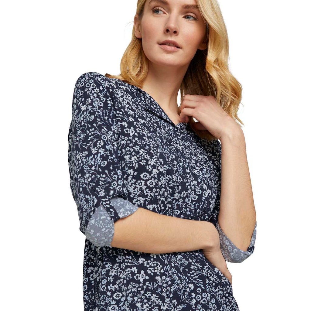 TOM TAILOR Druckbluse, im Tunika-Stil