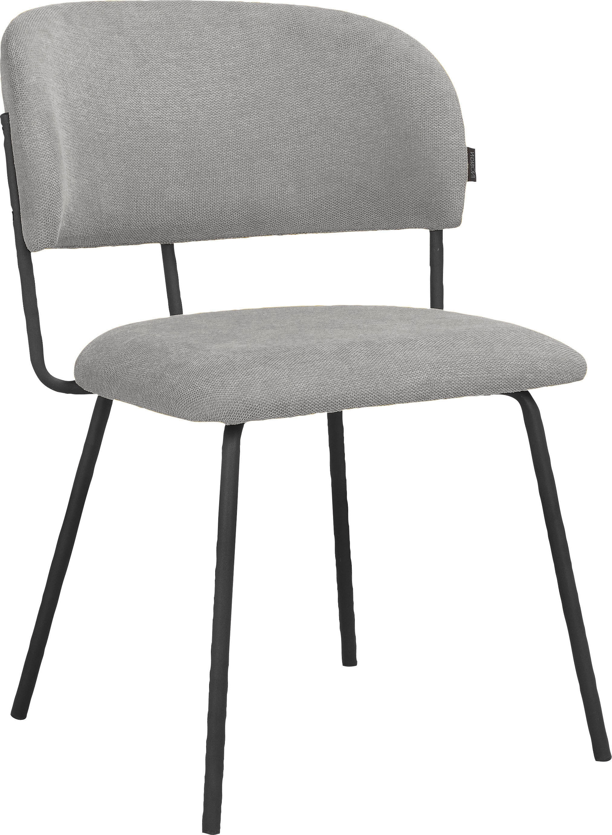 INOSIGN Esszimmerstuhl cm Rücken Sitz BAUR Webstoff, Metall, Gestell 48 | bestellen aus und St., Sitzhöhe »Taous«, mit Polsterung, mit 2