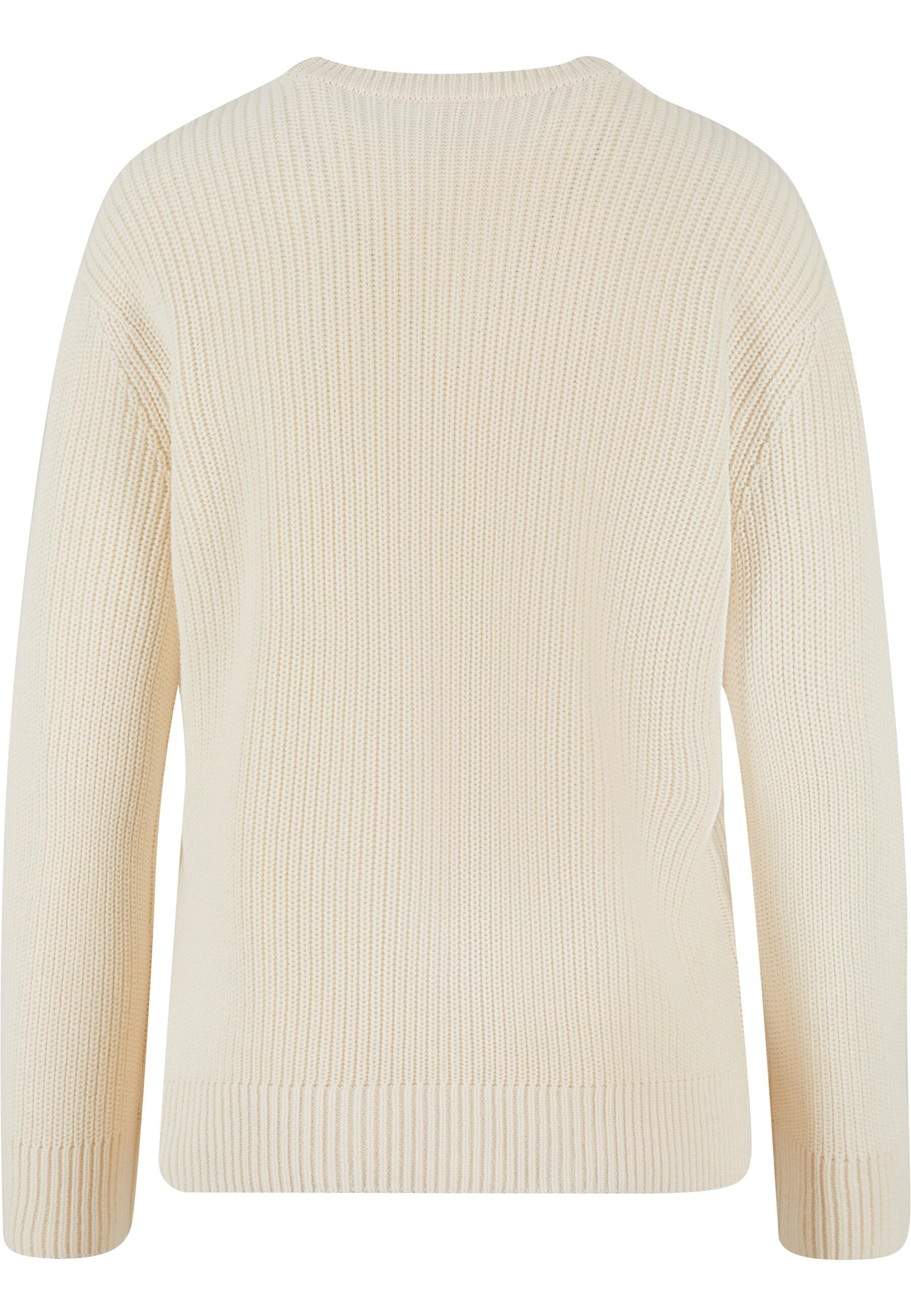 URBAN CLASSICS Rundhalspullover "Urban Classics Damen Ladies Rib Knit Sweat günstig online kaufen