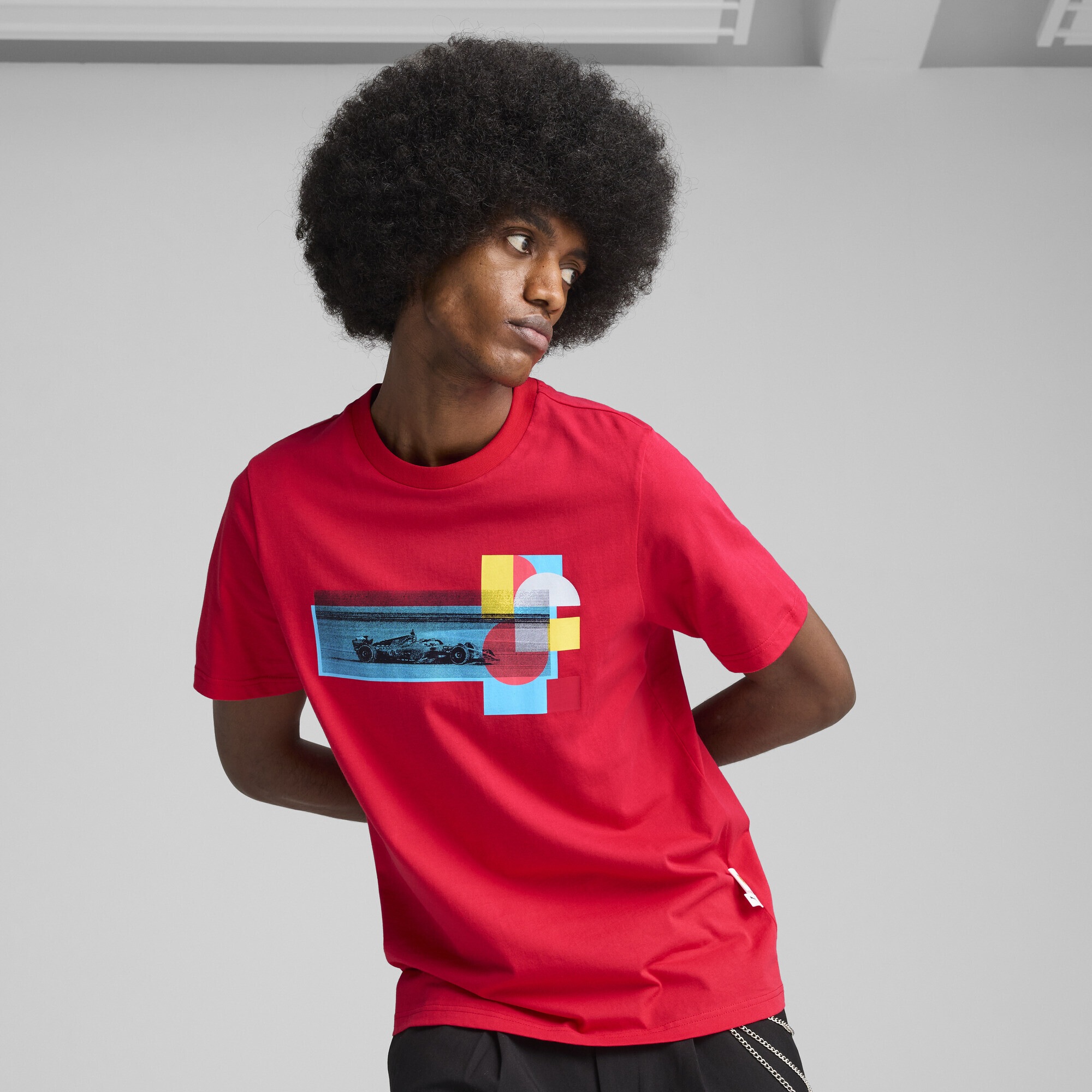 PUMA T-Shirt »Scuderia Ferrari HP Race Graphic T-Shirt 1 Herren«