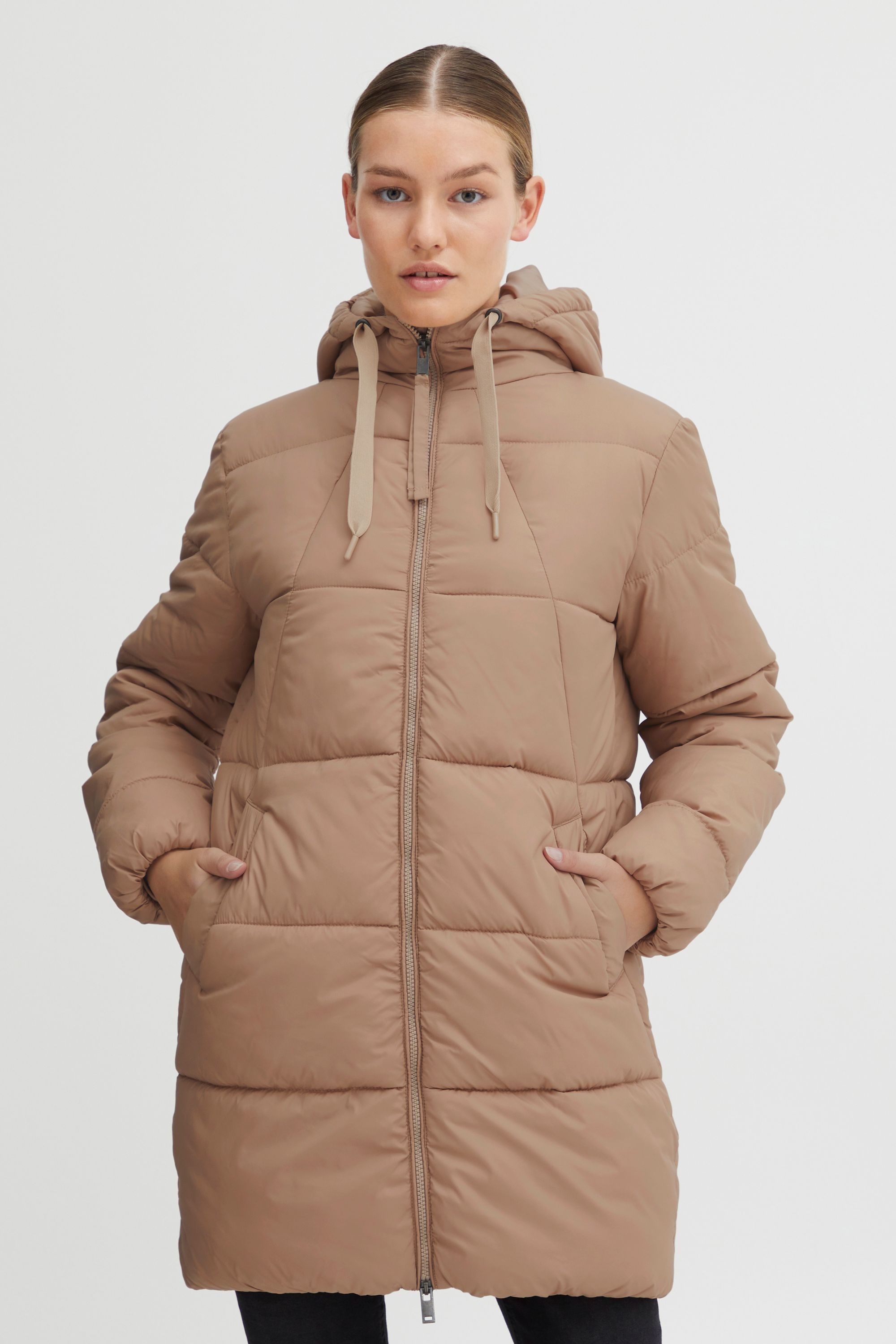 OXMO Steppjacke »Steppjacke OXBodil«, mit Kapuze