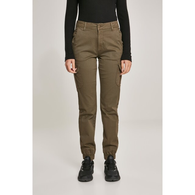 URBAN CLASSICS Cargohose »Damen Ladies High Waist Cargo Pants«, (1 tlg.)  für kaufen | BAUR