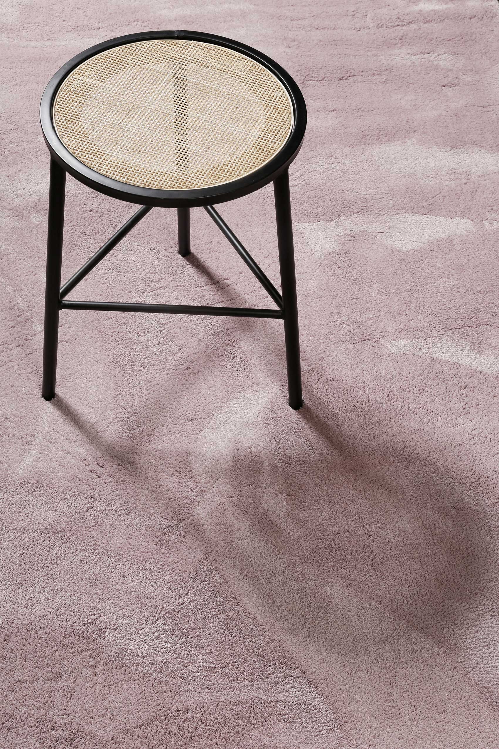 Homie Living Teppich »Sienna«, quadratisch, 20 mm Höhe, Hochflor, Microfaser, uni, weich & kuschelig, Wohnzimmer, Schlafzimmer