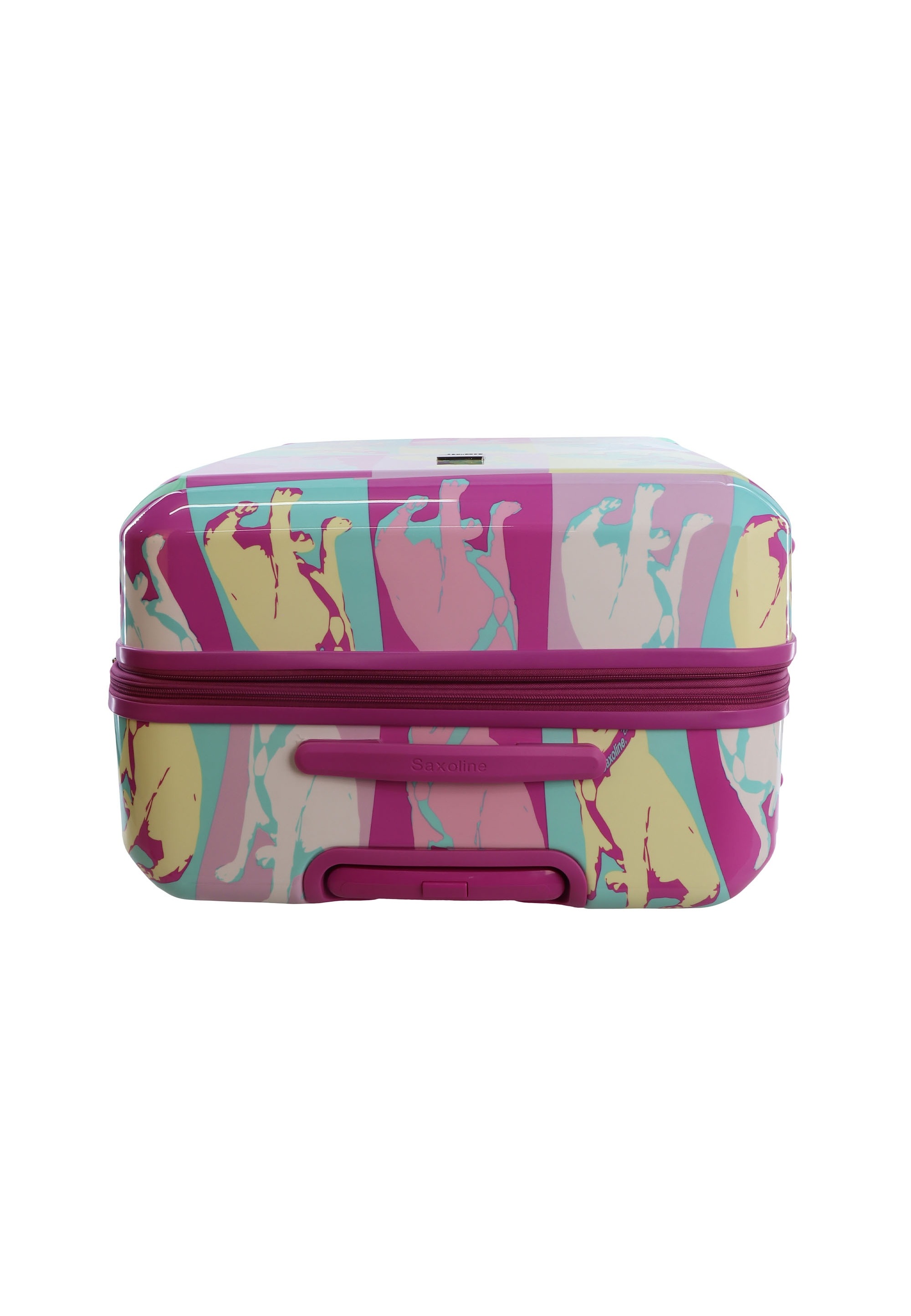 Saxoline® Koffer »Bulldog Emotion«, aus ABS- und PC-Materialien