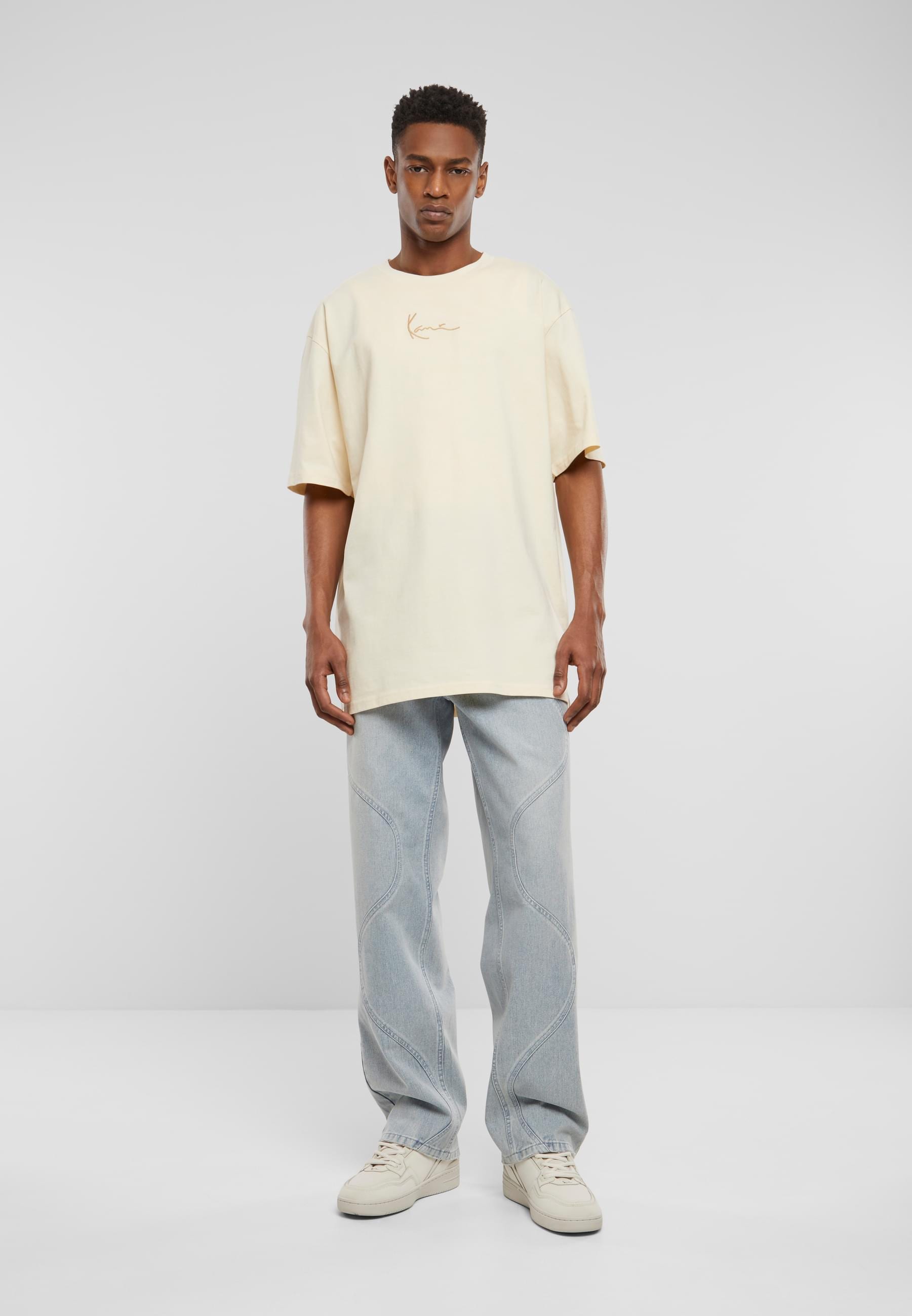Karl Kani T-Shirt »Karl Kani Herren KM242-029-2 Small Signature Tee«, (1 tlg.)