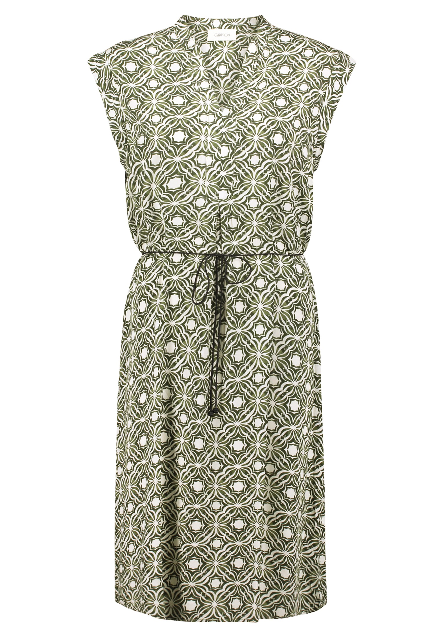 Cartoon Sommerkleid "Cartoon Damen Sommerkleid ohne Arm", Bindeband günstig online kaufen