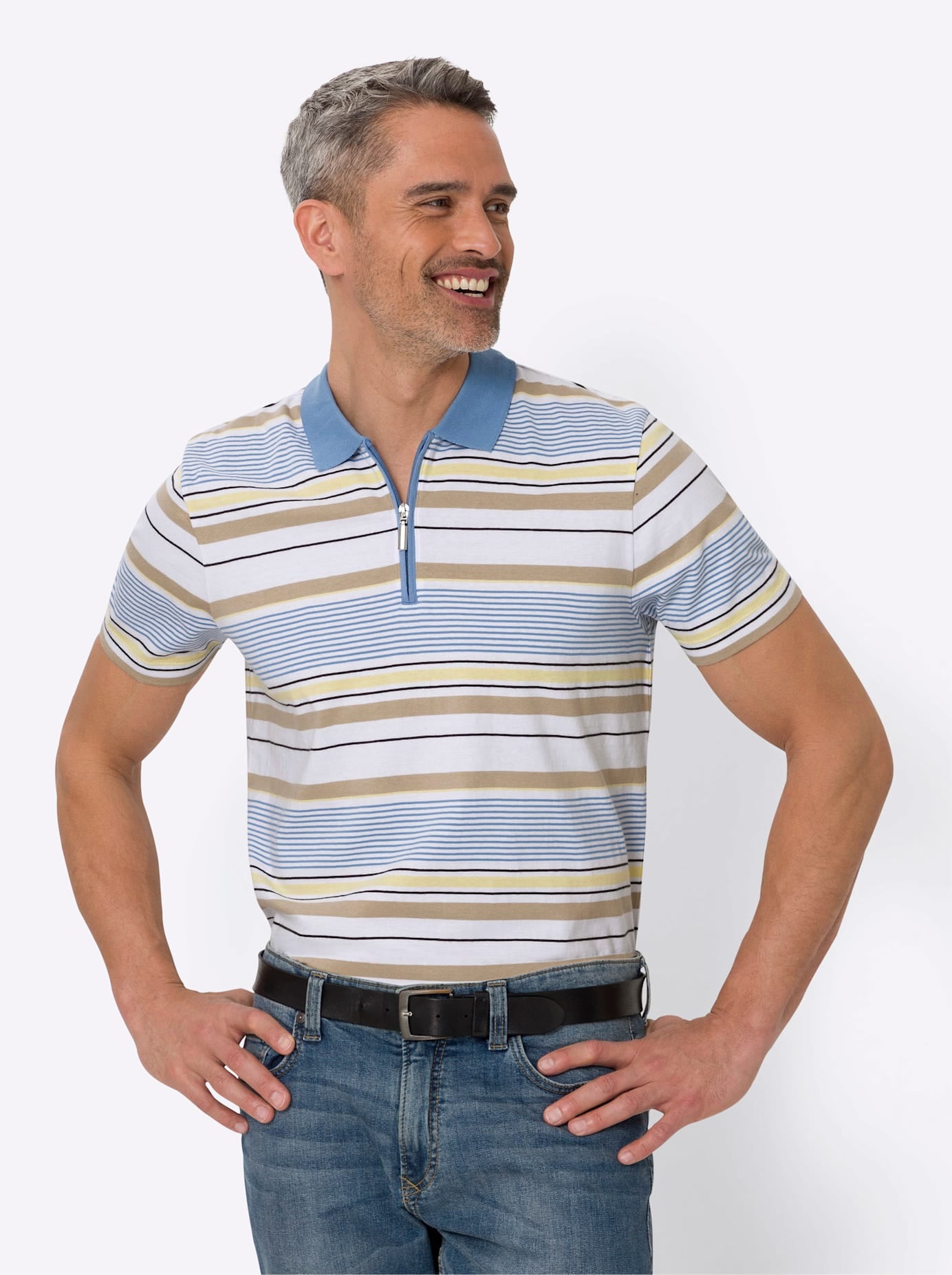 Classic Poloshirt »Kurzarm-Poloshirt«, (1 tlg.)