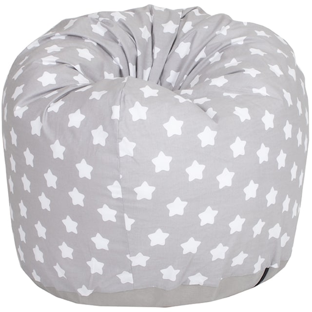 Knorrtoys® Sitzsack »Drop, Grey White Stars«, für Kinder; Made in Europe  bestellen | BAUR