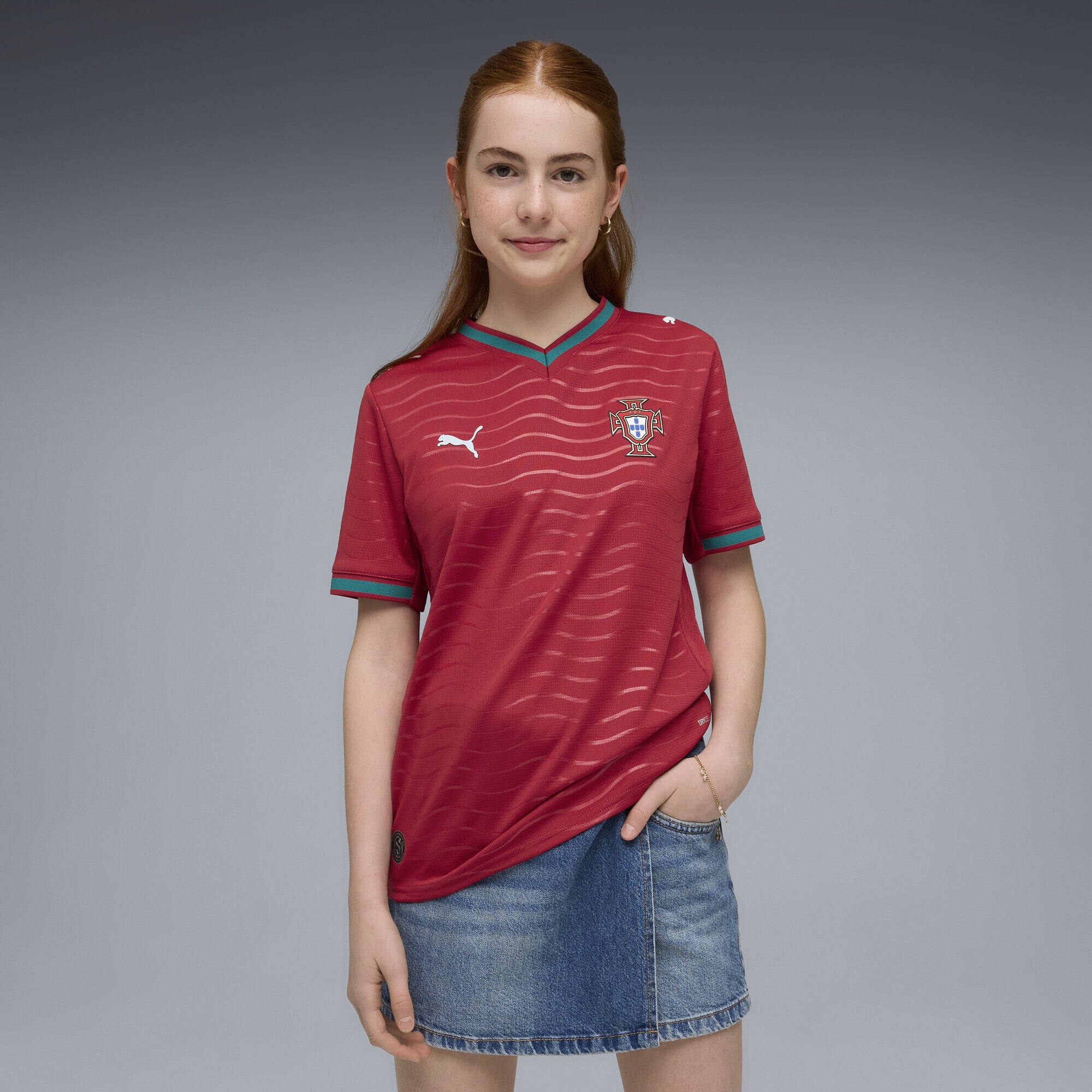 PUMA Trainingsshirt »Portugal 2026 Heimtrikot Jugendliche«