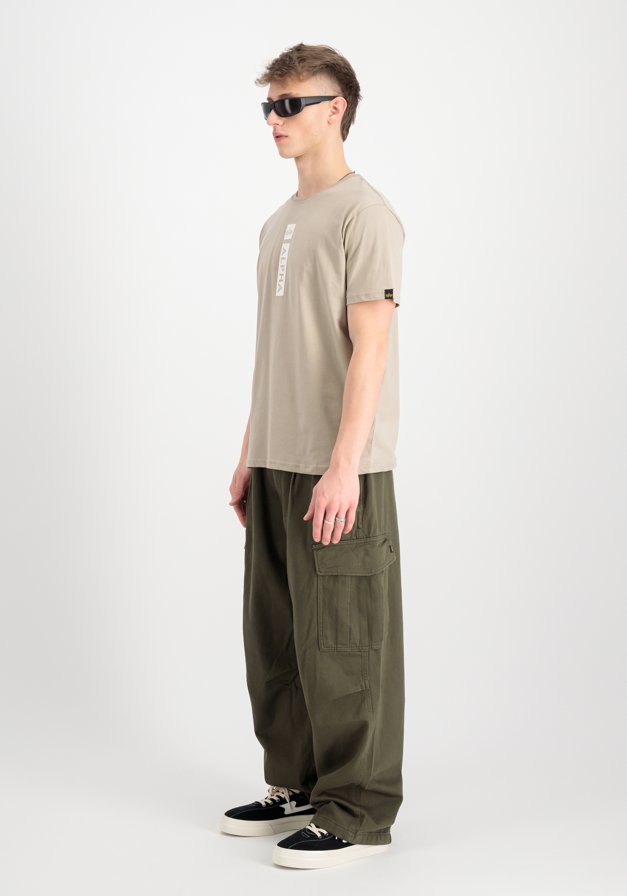 Alpha Industries T-Shirt »Alpha Industries Men - T-Shirts Alpha Puff Print T-Shirt«
