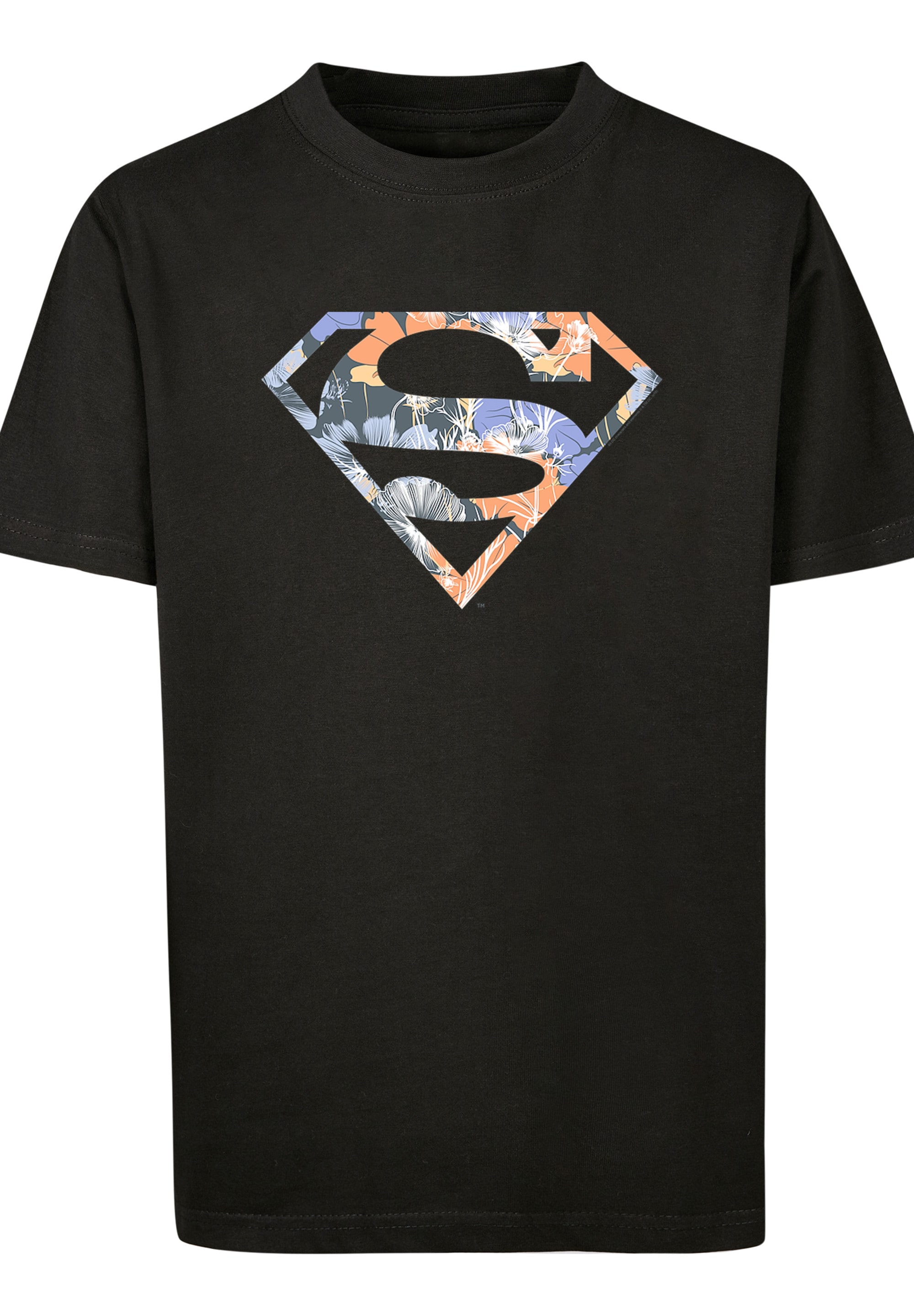 F4NT4STIC T-Shirt »T-Shirt DC Comics Superman Floral Logo Superheld«, Unisex  Kinder,Premium Merch,Jungen,Mädchen,Bedruckt kaufen | BAUR