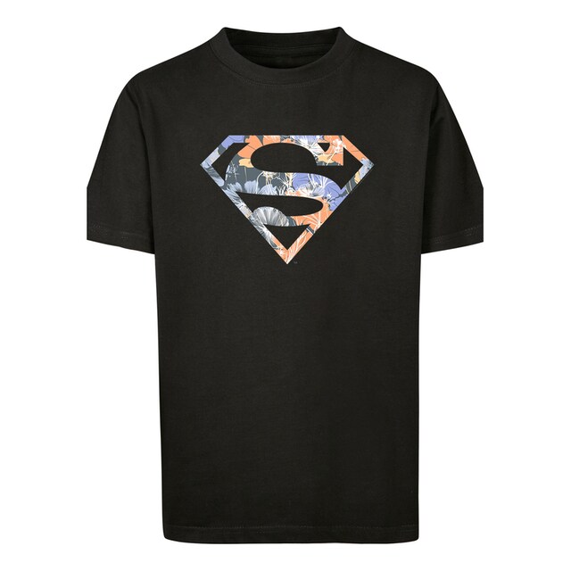 F4NT4STIC T-Shirt »T-Shirt DC Comics Superman Floral Logo Superheld«, Unisex  Kinder,Premium Merch,Jungen,Mädchen,Bedruckt kaufen | BAUR