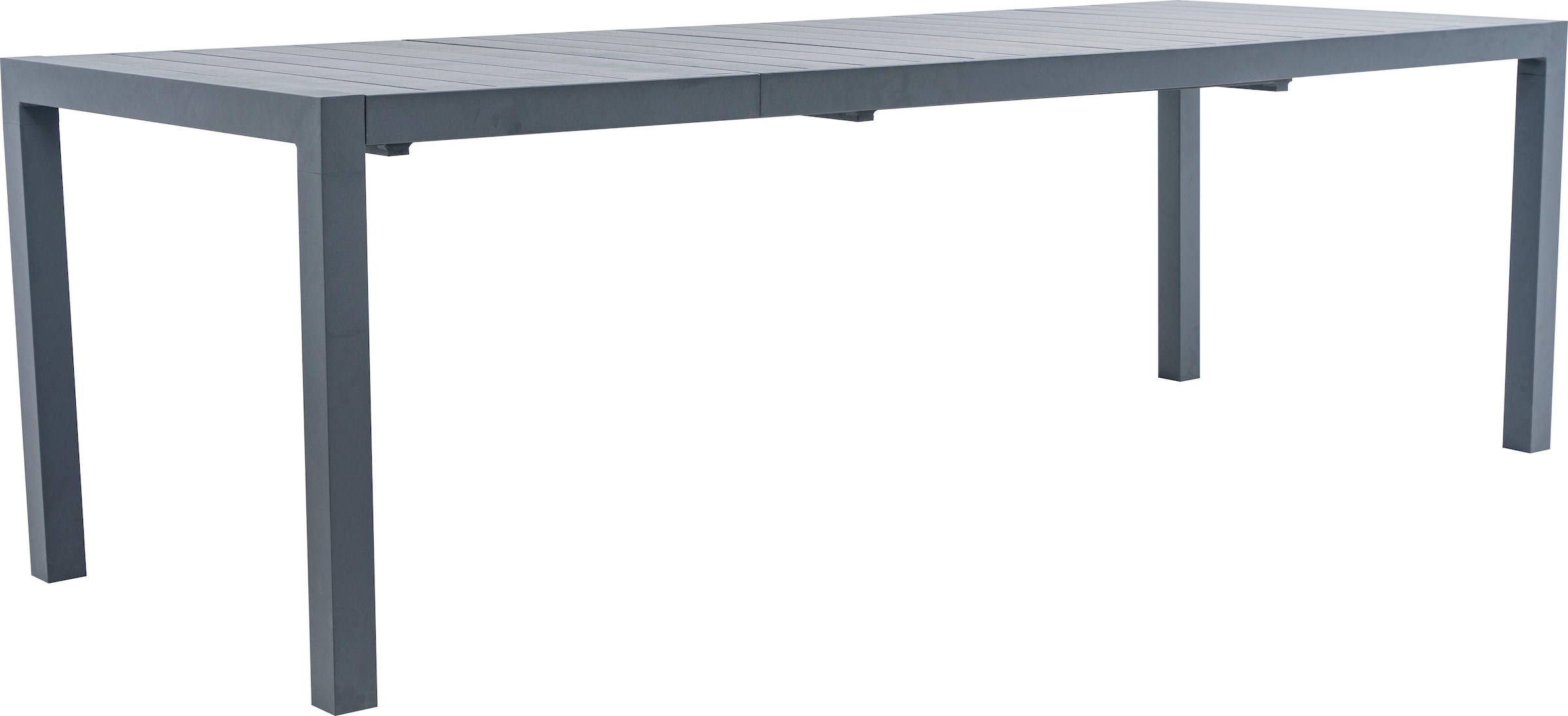 KONIFERA Garten-Essgruppe »»Carini««, (Set, 9 tlg., 8x Sessel, Tisch ausziehbar 90x184-224x75 cm), Aluminium/ Textilgewebe