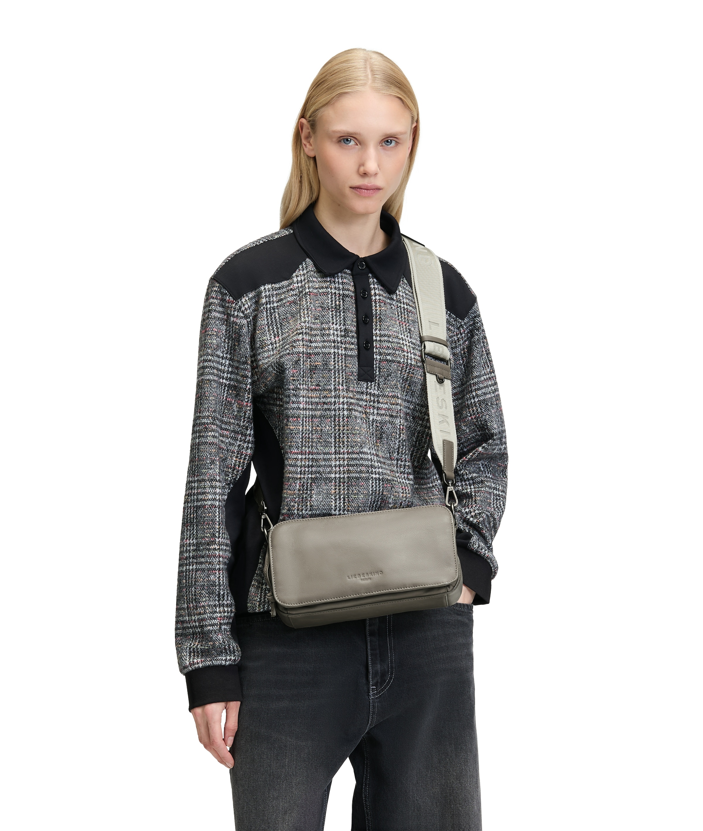 Liebeskind Berlin Umhängetasche »Crossbody CARRY OVER SHEEP NATURAL«