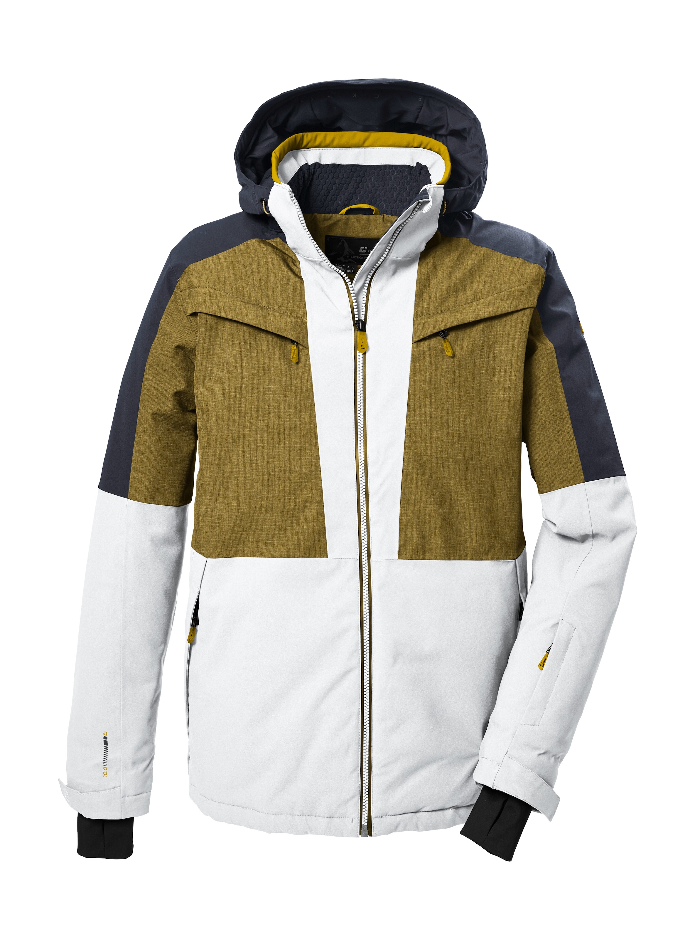 Killtec Skijacke "KSW 407 MN SKI JCKT", Wasserdichte Skijacke mit Colourblo günstig online kaufen
