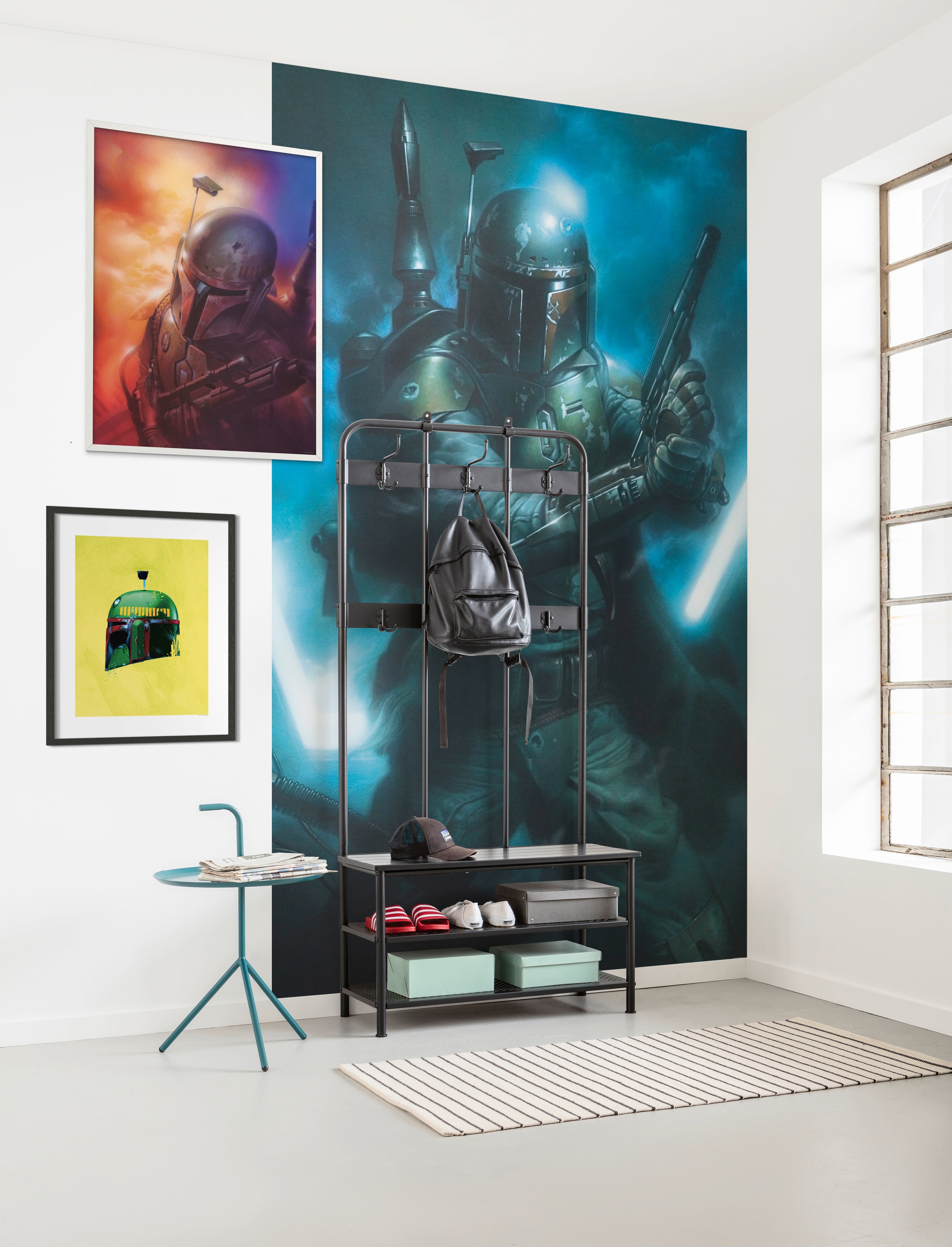 Komar Bild »Star Wars Classic Helmets Boba Fett« Star Wars 1 Stk. tlg. Wandbild zur Dekoration im Kinderzimmer - ohne Rahmen