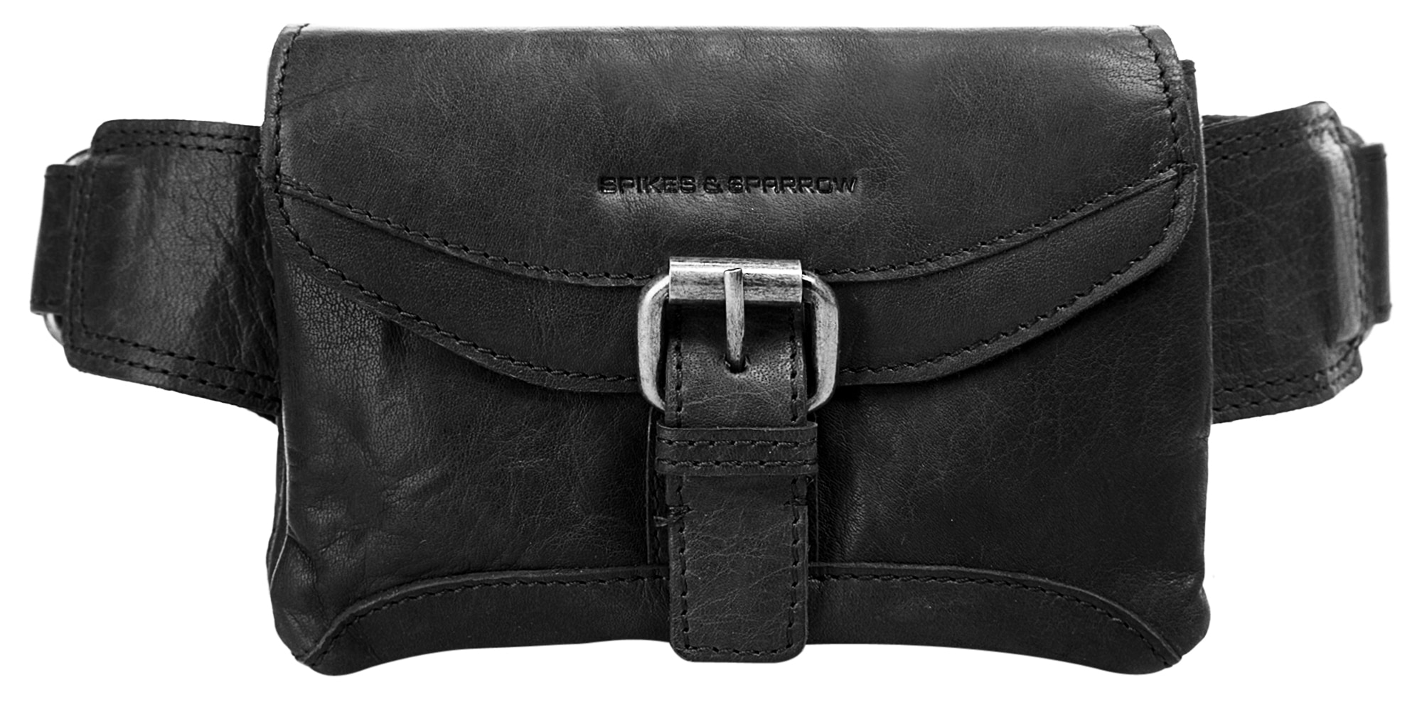 Spikes & Sparrow Gürteltasche echt Leder günstig online kaufen