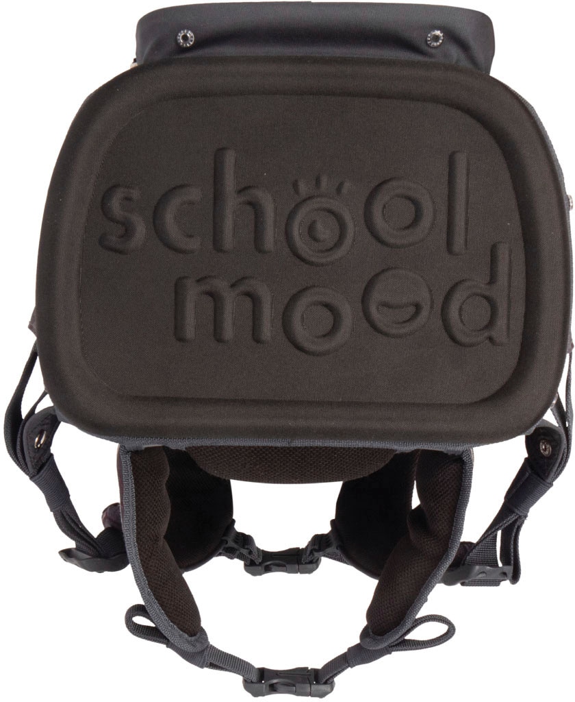SCHOOL-MOOD® Schulranzen »Rebel Air+, Mika (Drache)«, retroreflektierende Flächen, aus recyceltem Material