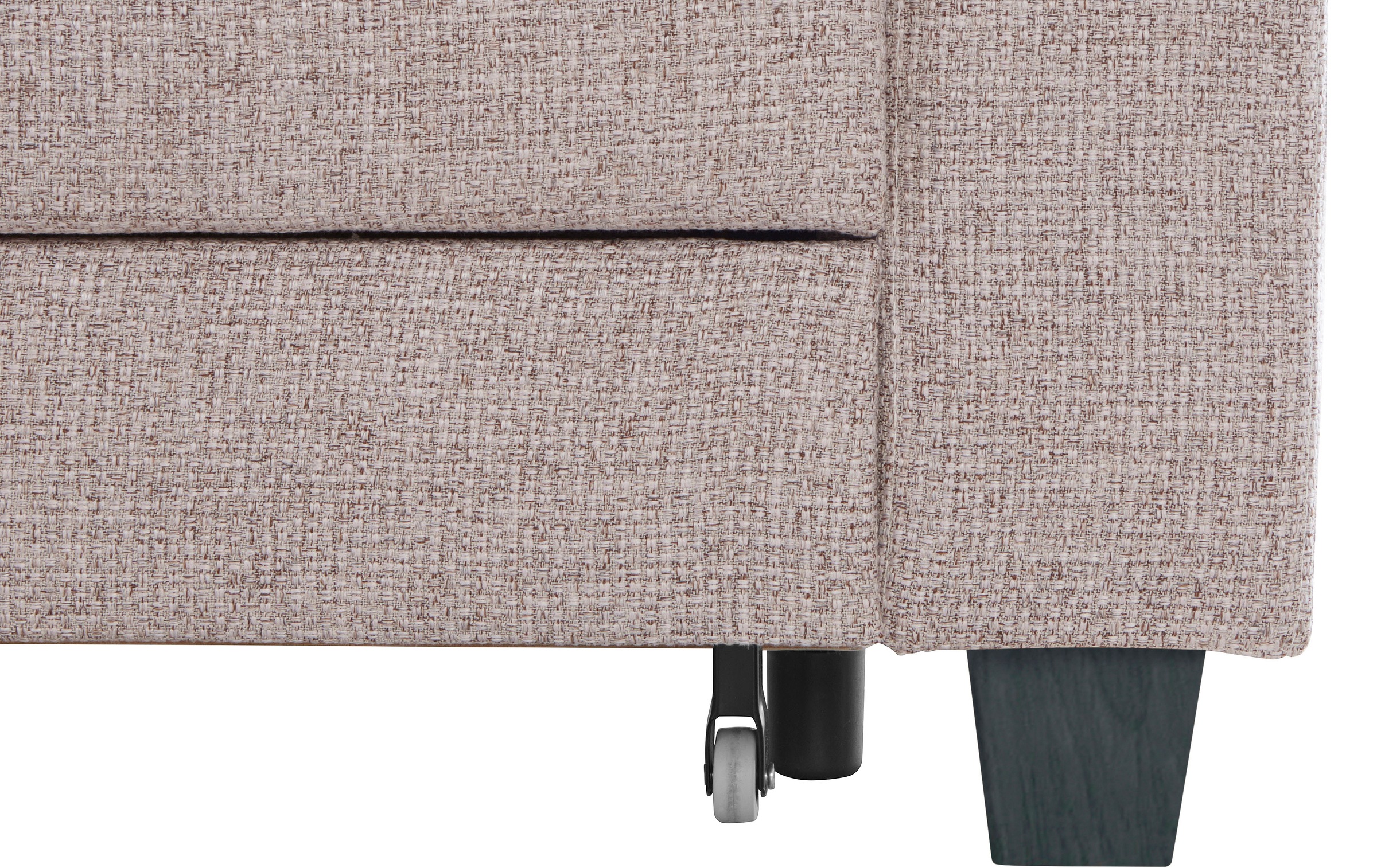 TRENDMANUFAKTUR Ecksofa »Chamber, zeitlos und modern, hoher Sitzkomfort, L-Form«, wahlweise mit Schlaffunktion