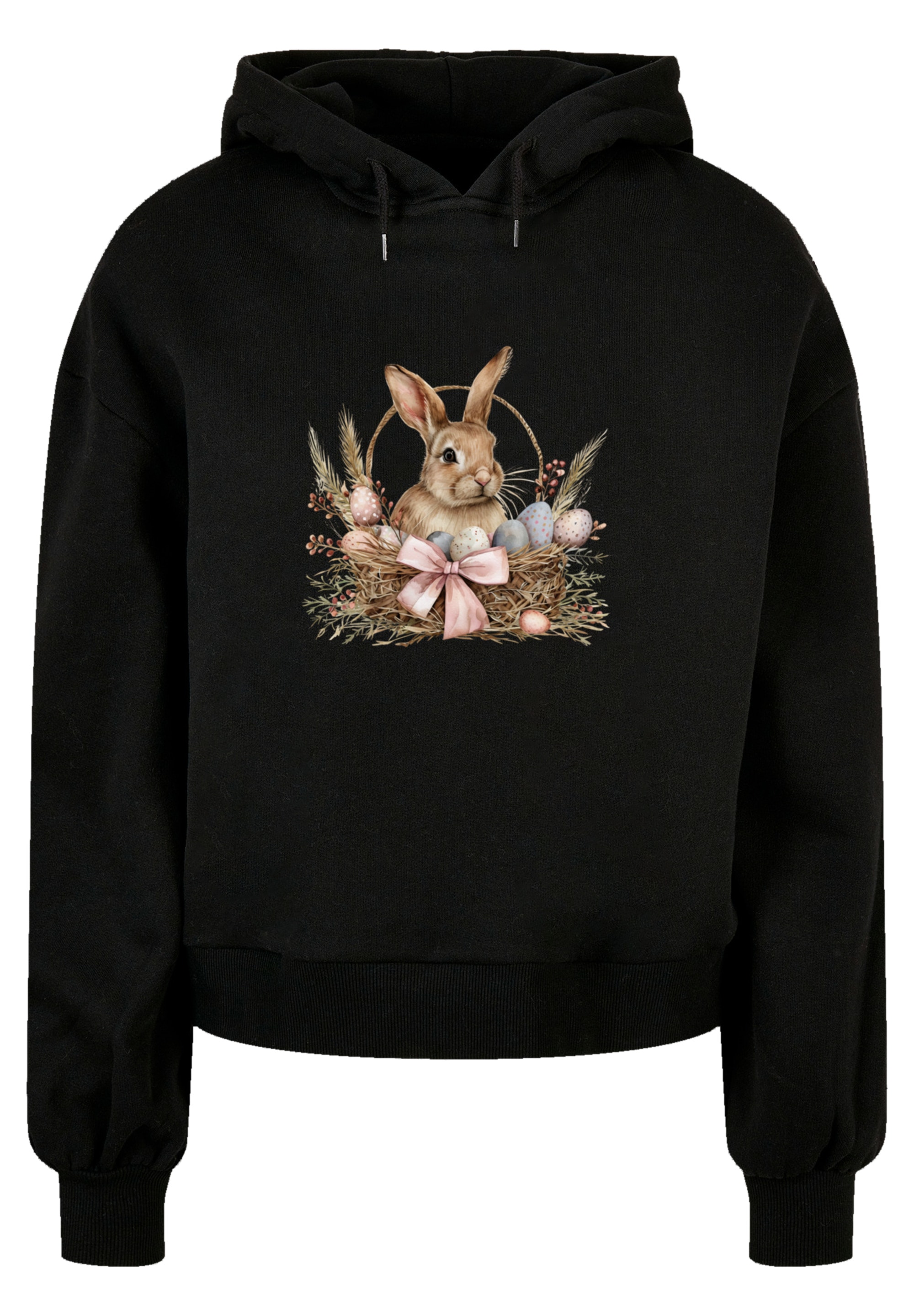 F4NT4STIC Sweatshirt »Osterhasen Korb Dekor«, Premium Qualität
