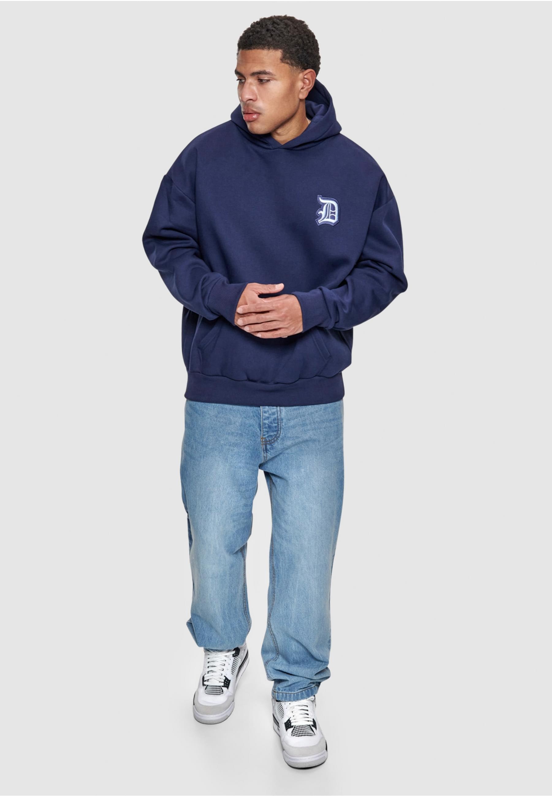 Dropsize Kapuzensweatshirt »Dropsize Herren Dropsize Heavy Oversize Backlogo Hoodie«, (1 tlg.)