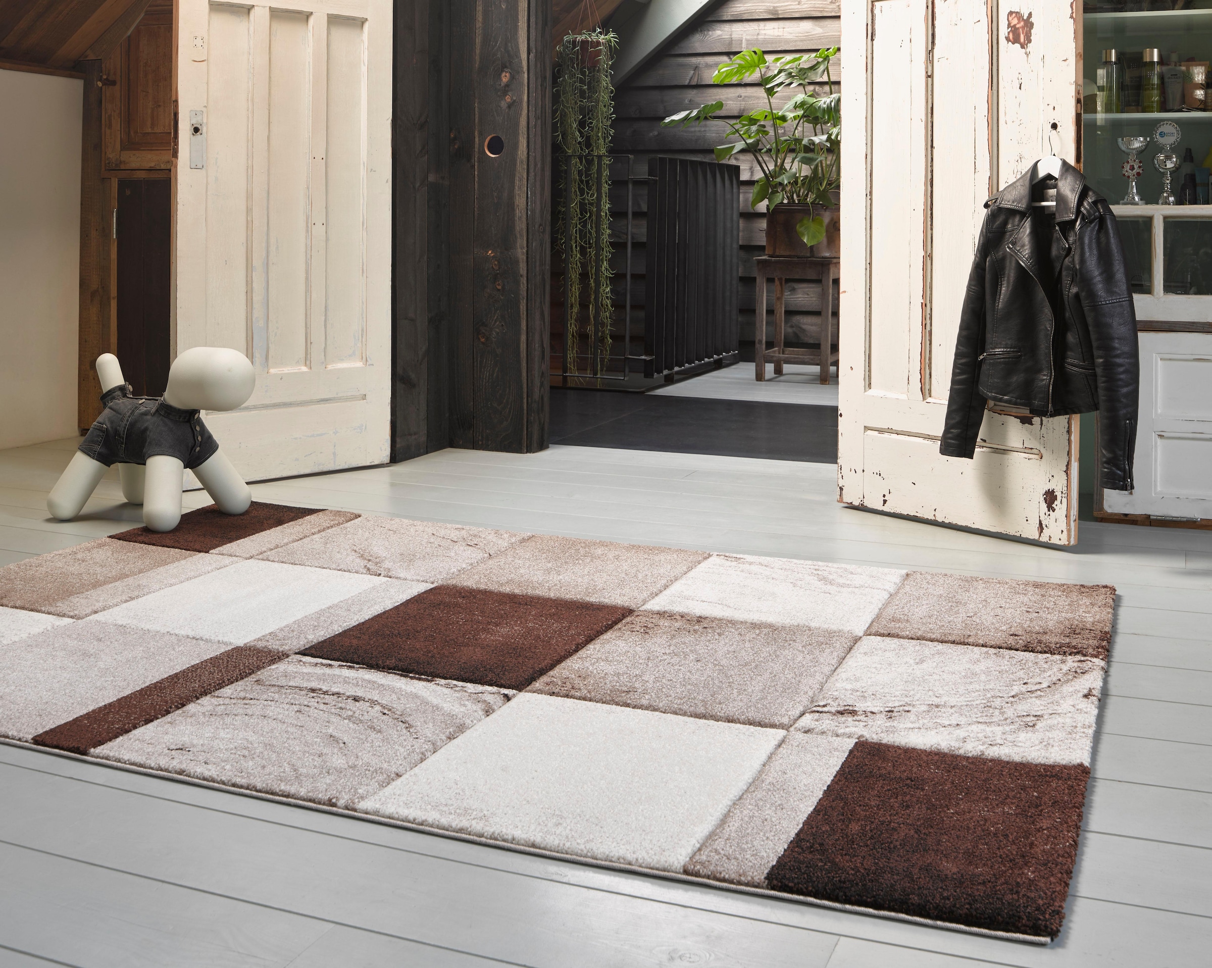 Wecon home Teppich »Mirage«, rechteckig, 13 mm Höhe, Wohnzimmer