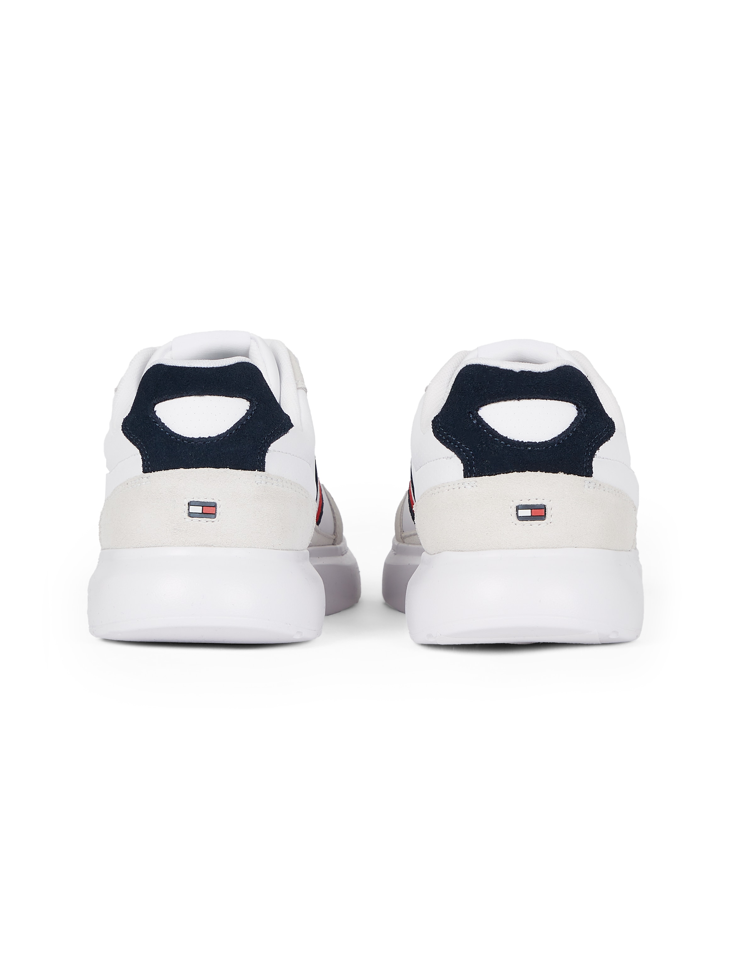 Tommy Hilfiger Keilsneaker "LIGHT CUPSOLE LTH MIX STRIPES", Freizeitschuh, günstig online kaufen