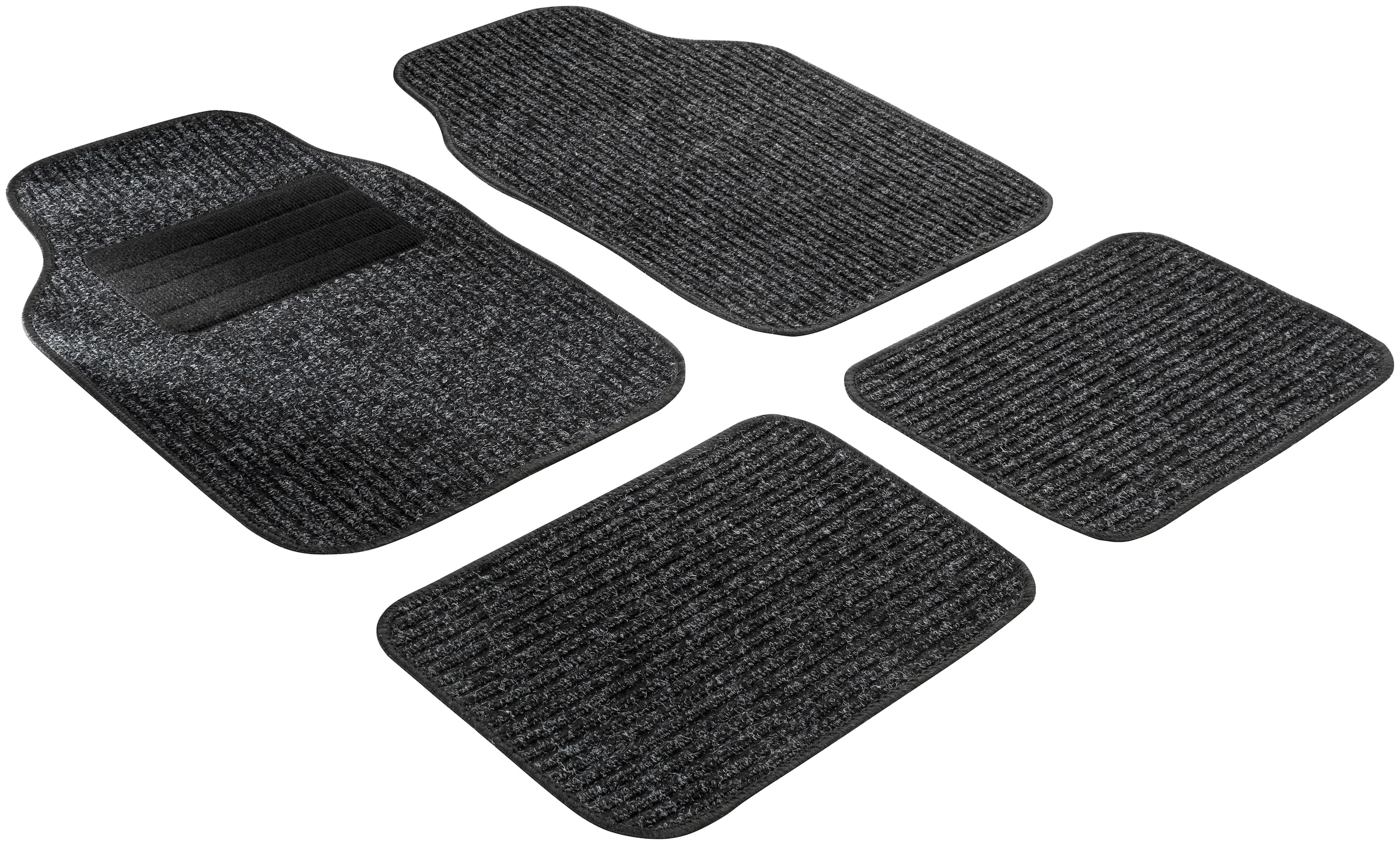 neue Produkte verkaufen WALSER Auto-Fußmatten auf | 4 BAUR Kombi/PKW, St.) »Rippe«, (Set, Rechnung