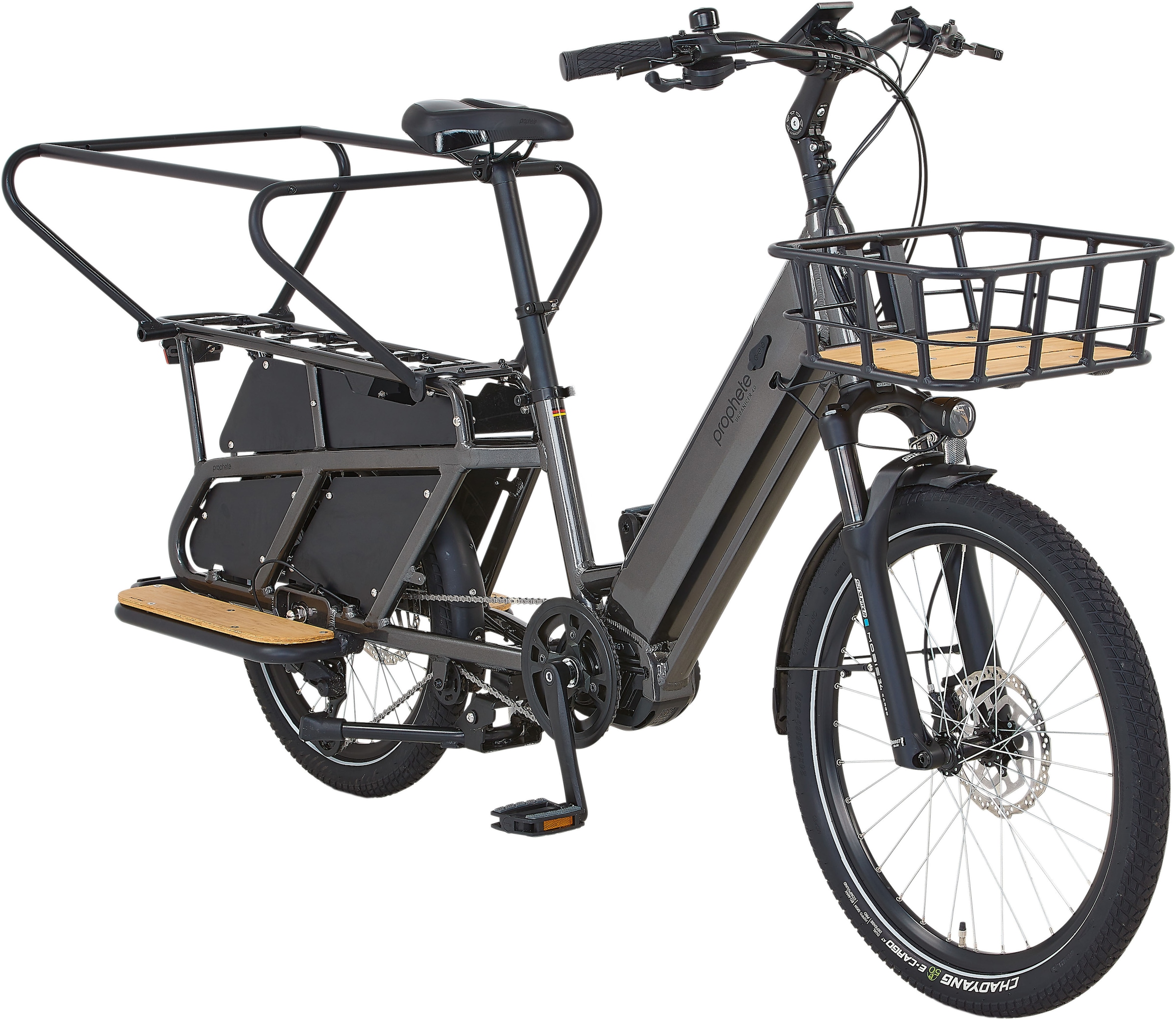 Prophete E-Bike »Urbanicer 4.0«, 9 Gang, Shimano, Cues, Mittelmotor 250 W