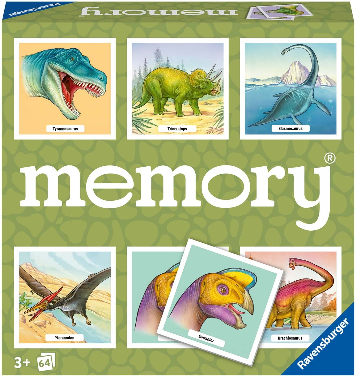 Spiel »memory® Dinosaurier«, Made in Europe, FSC® - schützt Wald - weltweit