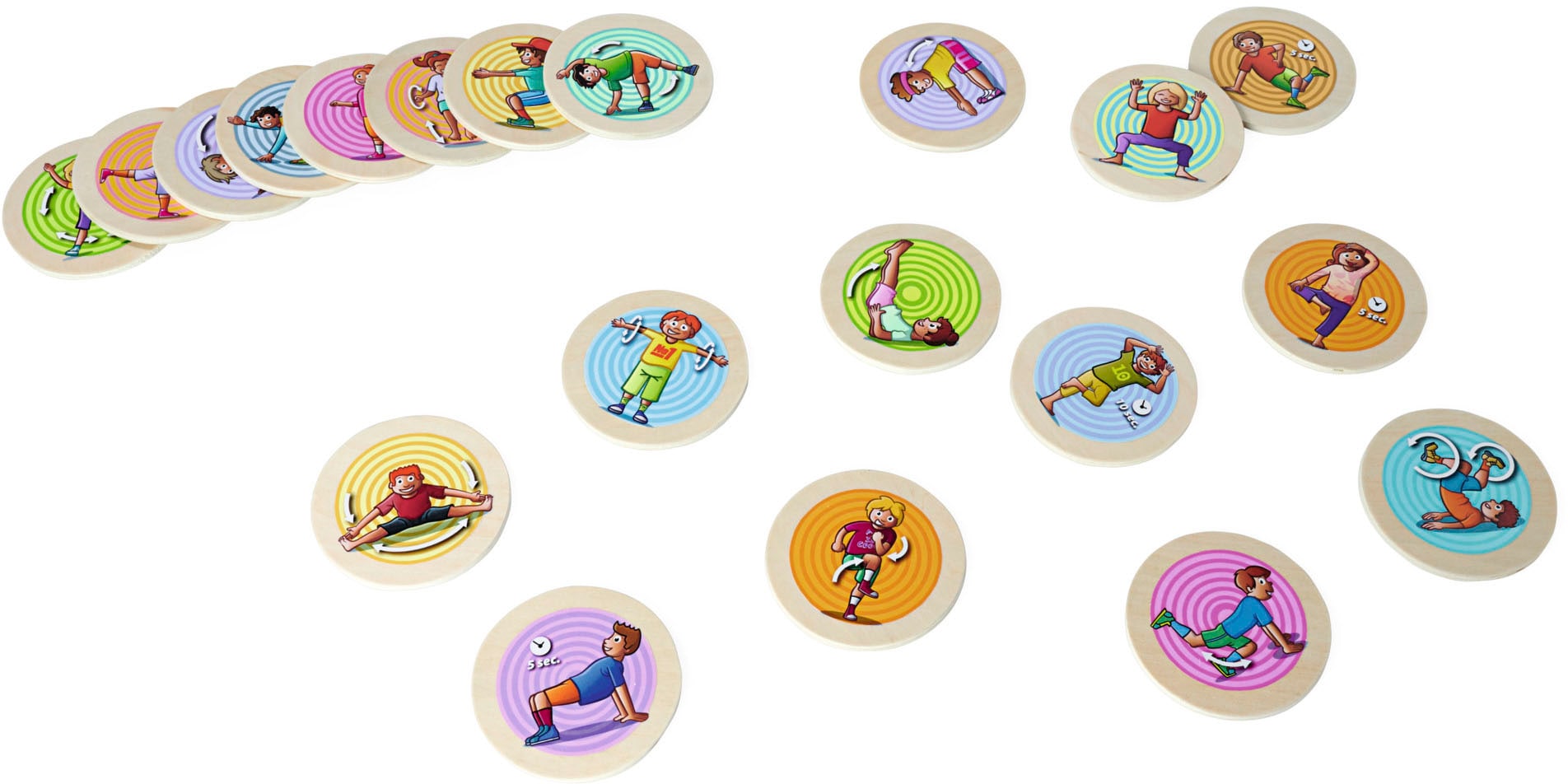 EICHHORN Kinder Spiel "Outdoor, Bewegungsspiel", bunt, Holz, Spiele, FSC - schützt Wald