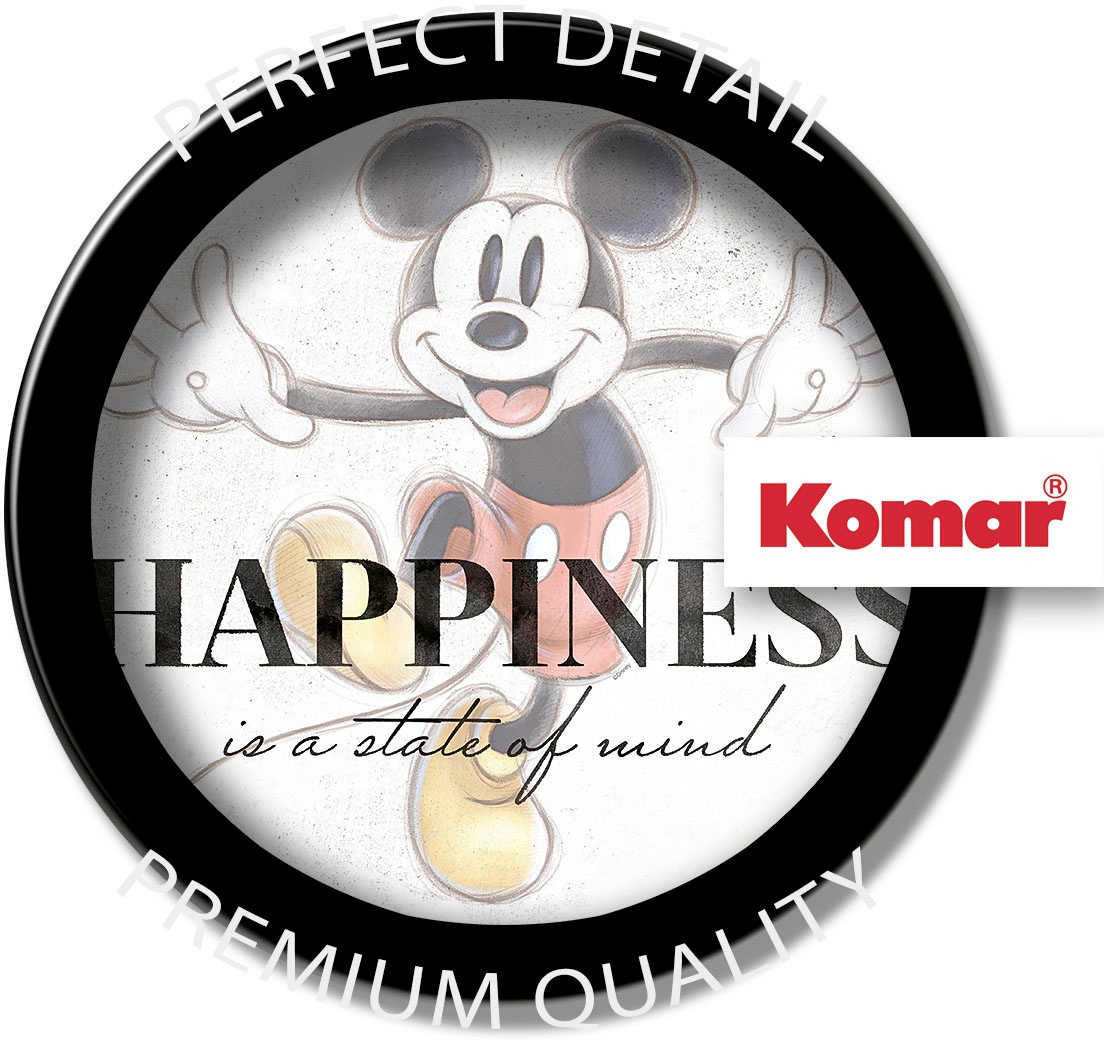 Komar Leinwandbild »Keilrahmenbild - Mickey Be Kind - Größe 40 x 60 cm«, Disney, (1 St., 40 x 60 cm (Breite x Höhe)