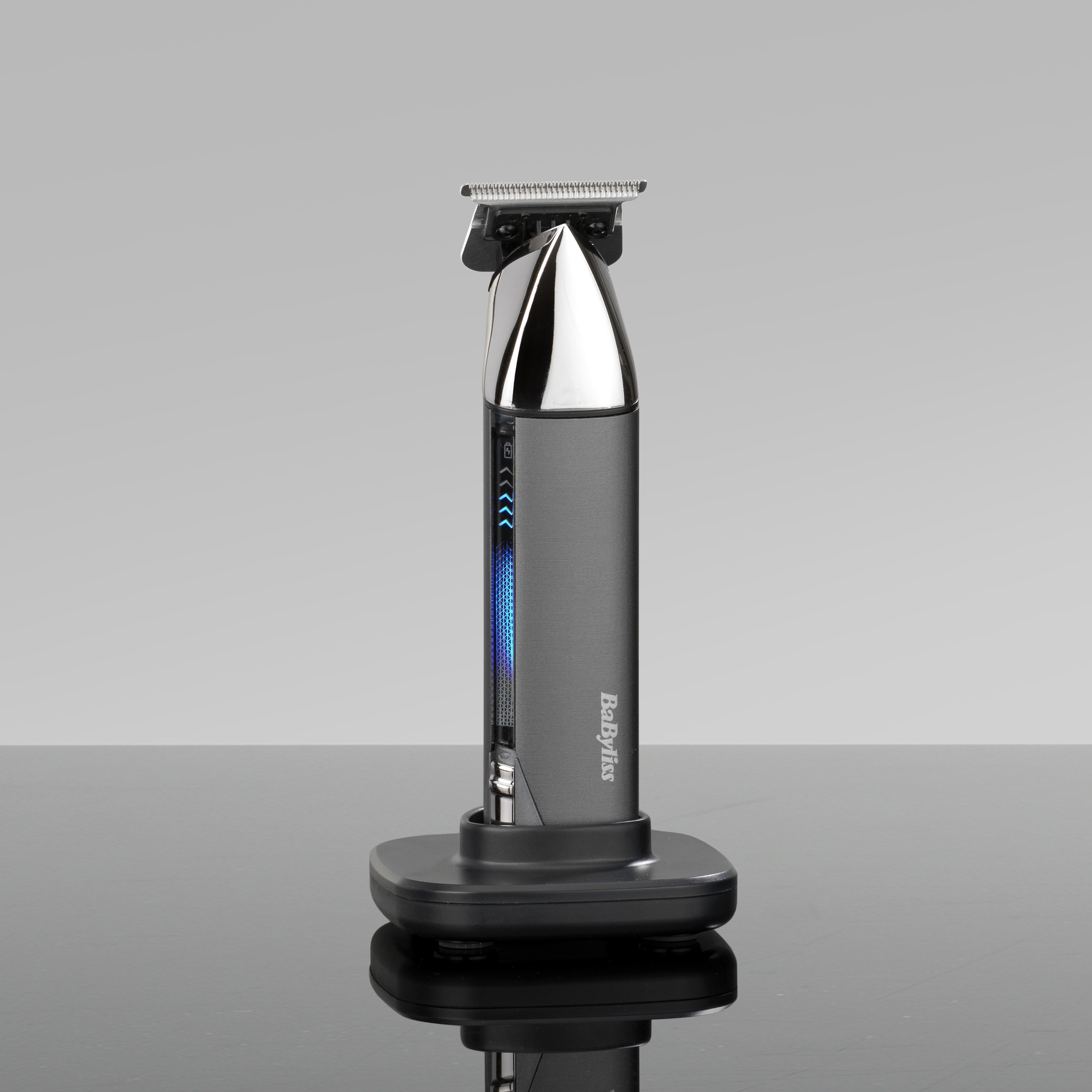 BaByliss Bartschneider »BaByliss Super-X Metal Barttrimmer, Bartschneider, wasserdicht, T996E« 2 Aufsätze Japanischer Stahl, 2 Kammaufsätze mit 6 Positionen 1–6mm, kabellos