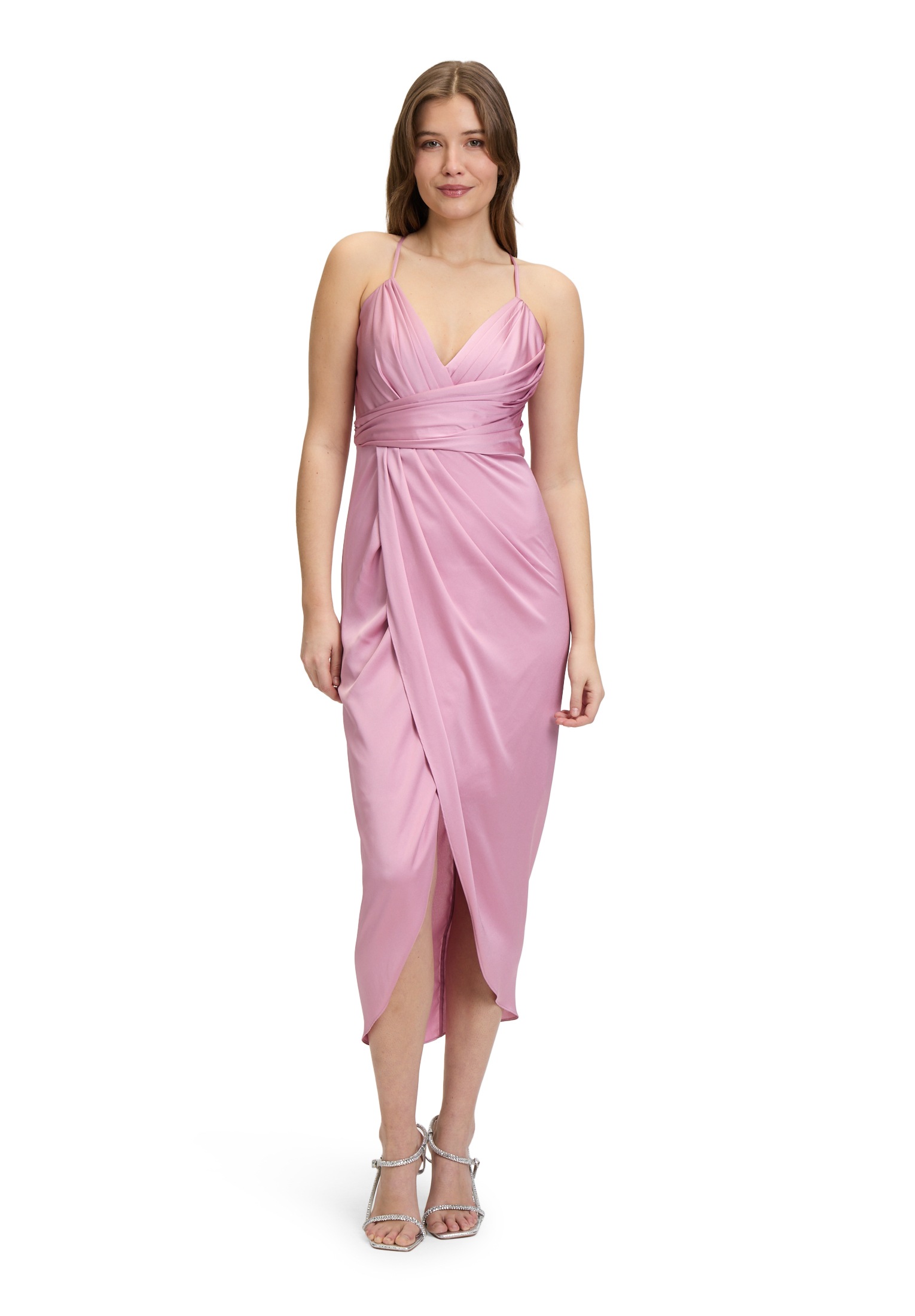 Vera Mont Abendkleid "Vera Mont Damen Abendkleid mit Raffung", Material günstig online kaufen