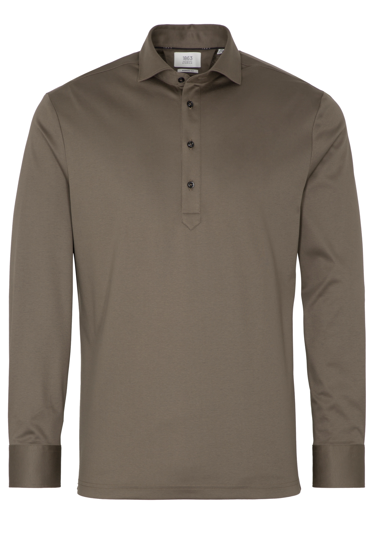 Eterna Langarmhemd »MODERN FIT« NON IRON (bügelfrei)