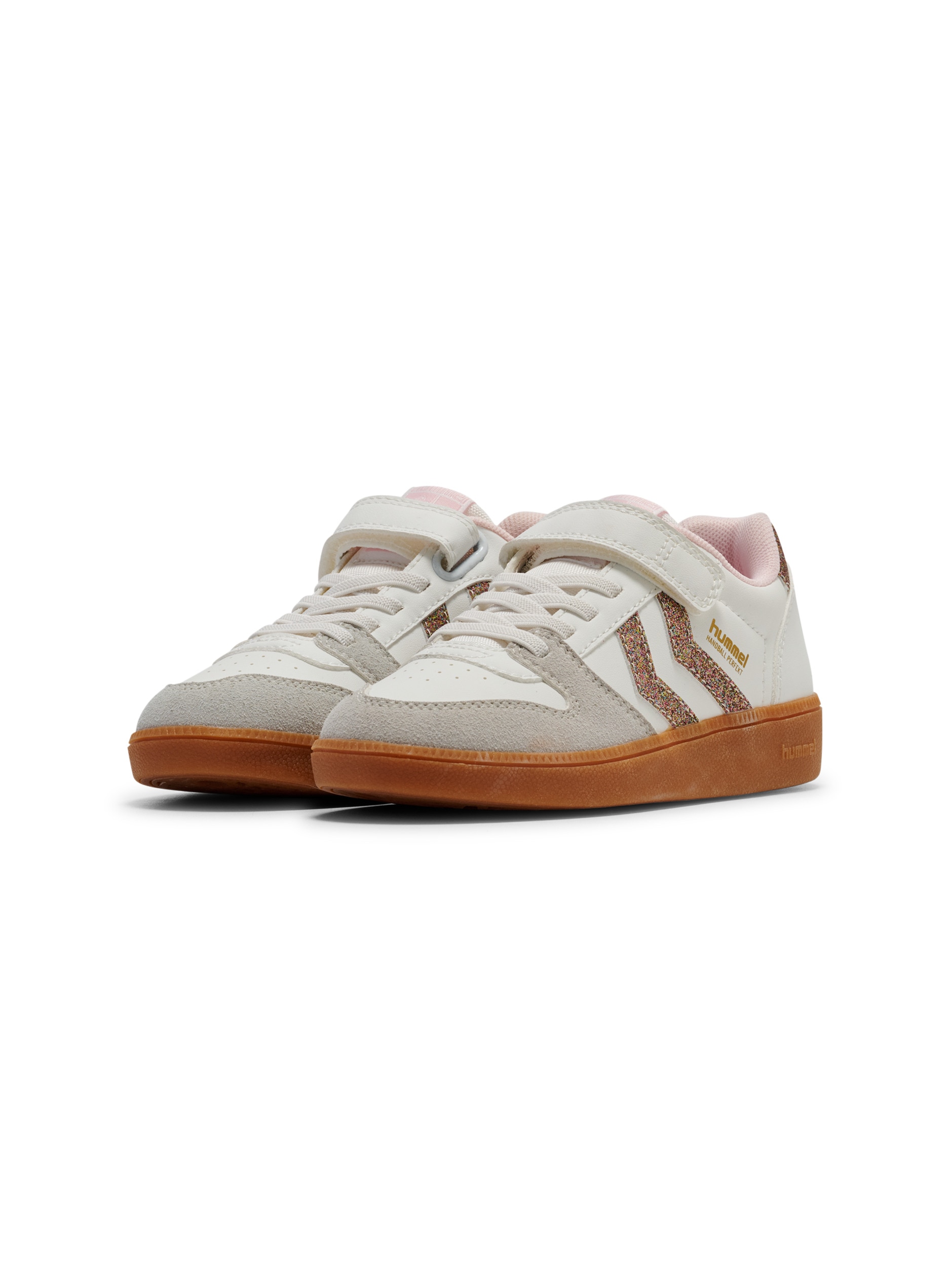 hummel Sneaker "HANDBALL PERFEKT SP JR" leichtes PU-Obermaterial, elastische Schnürsenkel