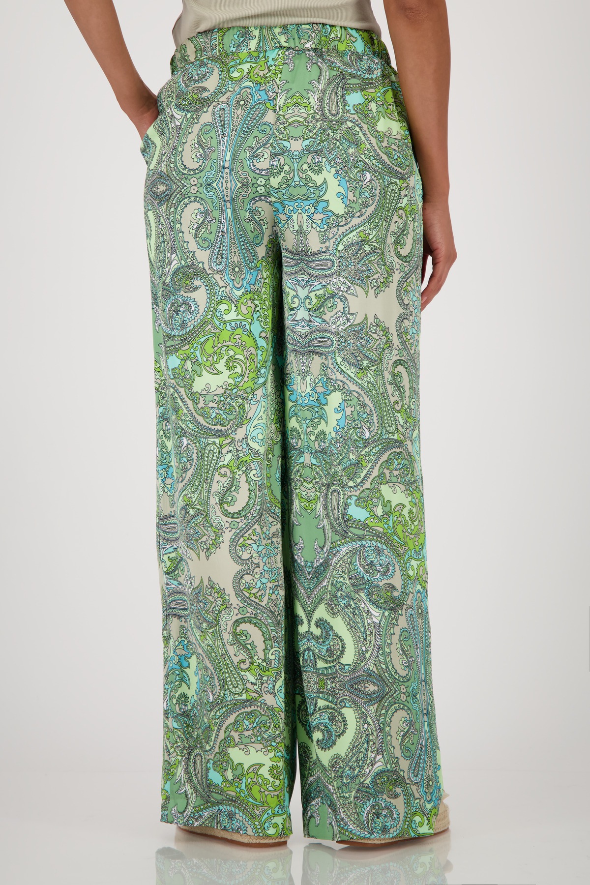 Monari Palazzohose, mit Paisleymuster günstig online kaufen