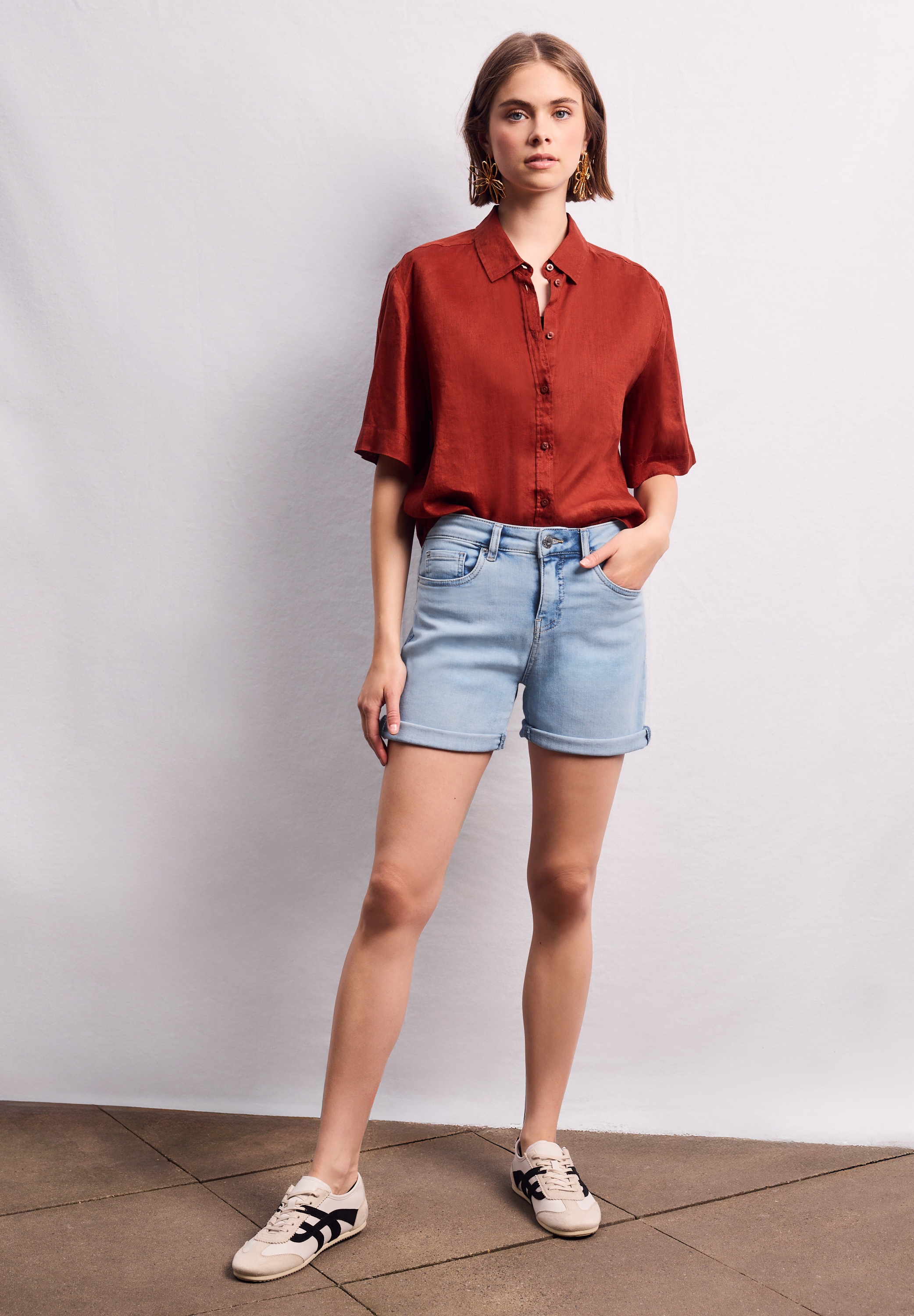 STREET ONE STUDIO Gerade Jeans, 5-Pocket-Style