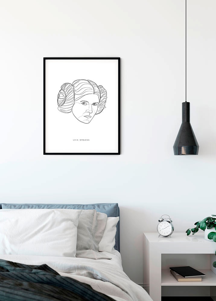 Komar Poster "Star Wars Classic Comic Quote Leia", Star Wars, (1 St.), Kind günstig online kaufen