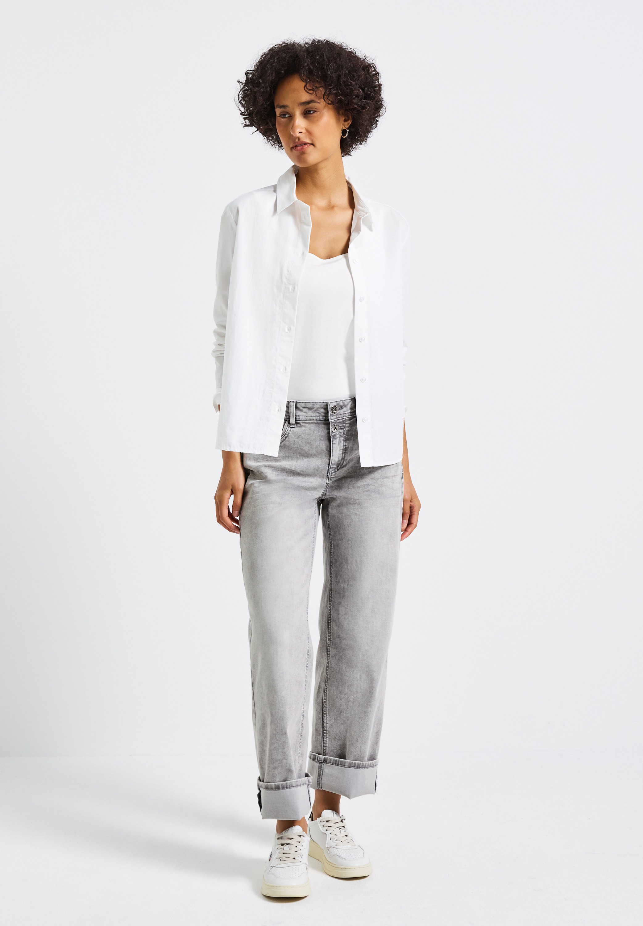 STREET ONE Comfort-fit-Jeans, Middle Waist