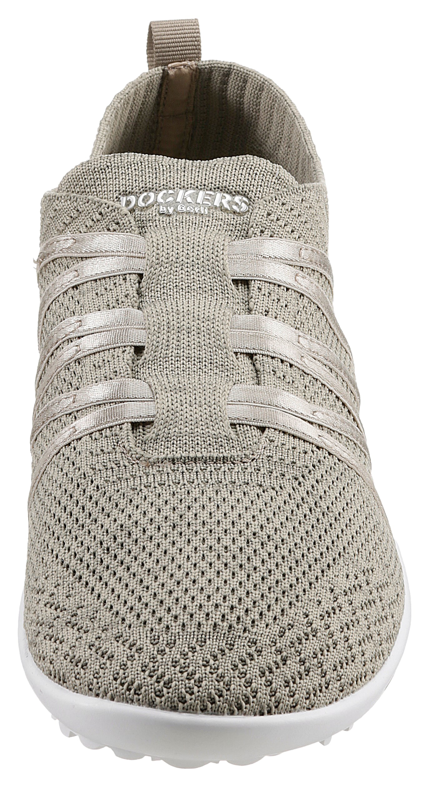 Dockers by Gerli Barfußschuh, Schlupfschuh, Sneaker, Sommerschuh in lässiger Strick-Optik