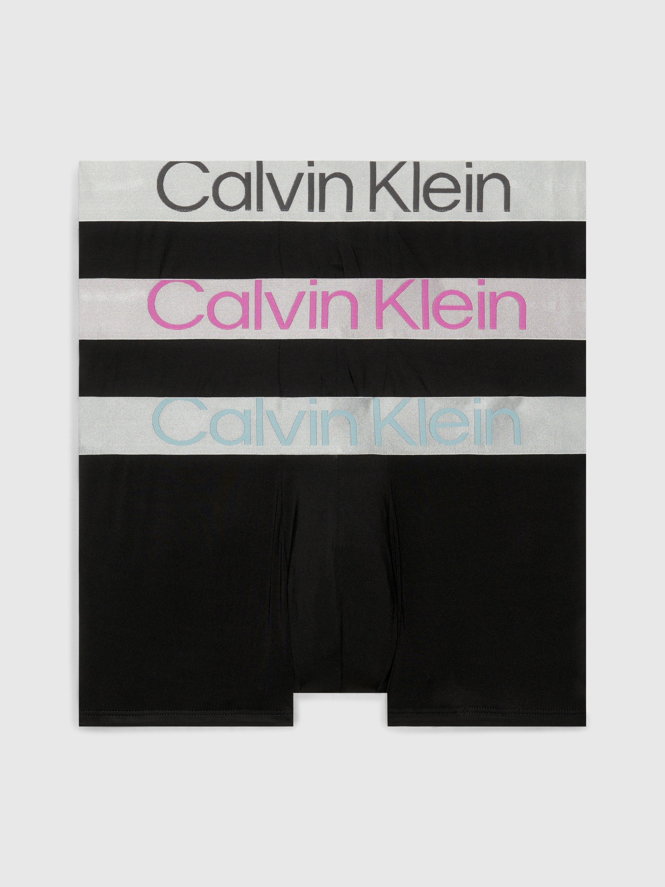 Calvin Klein Underwear Trunk »LOW RISE TRUNK 3PK«, (Packung, 3 St., 3er-Pack), mit Logo-Elastikbund