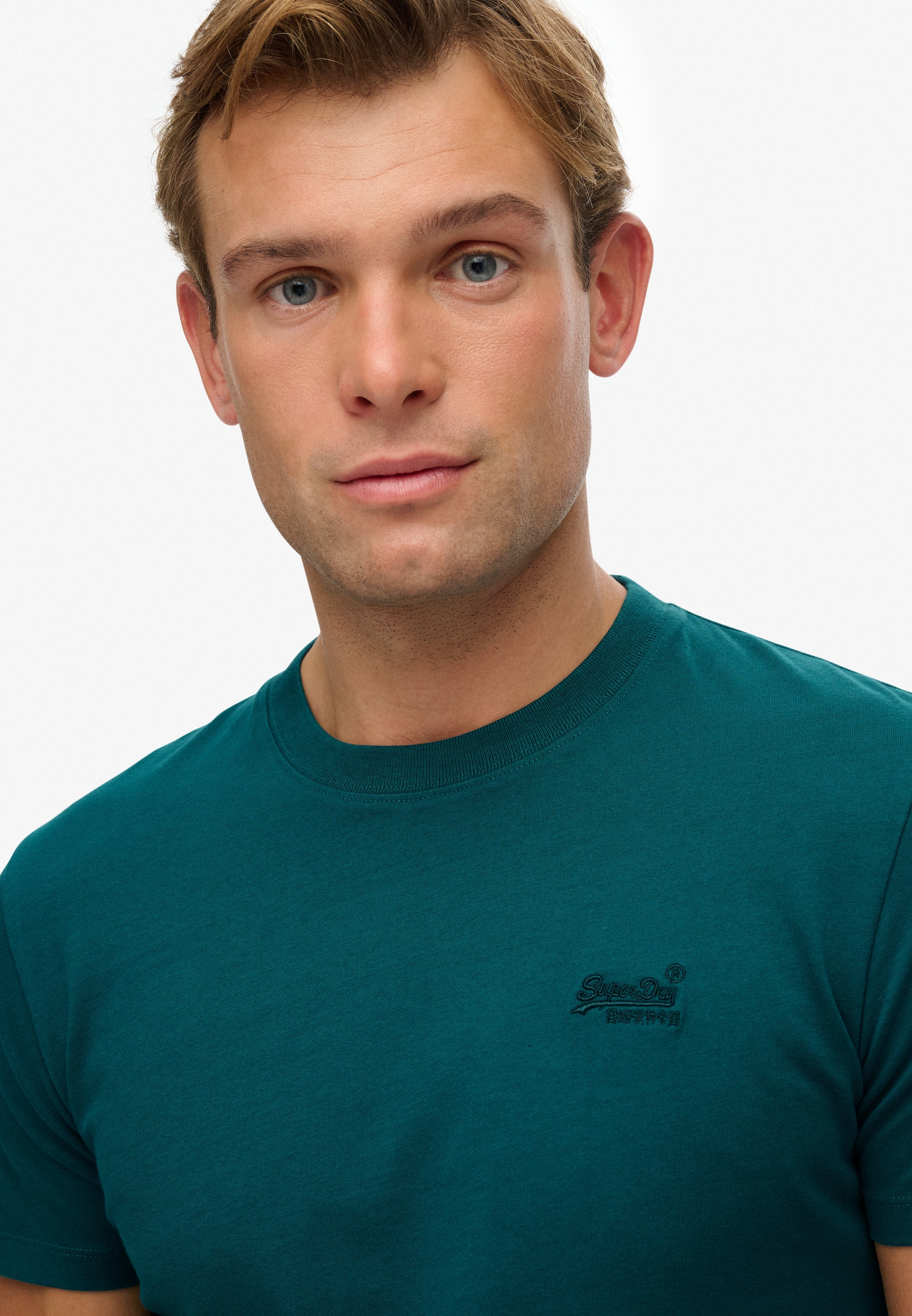 Superdry Rundhalsshirt »ESSENTIAL LOGO EMB TEE«